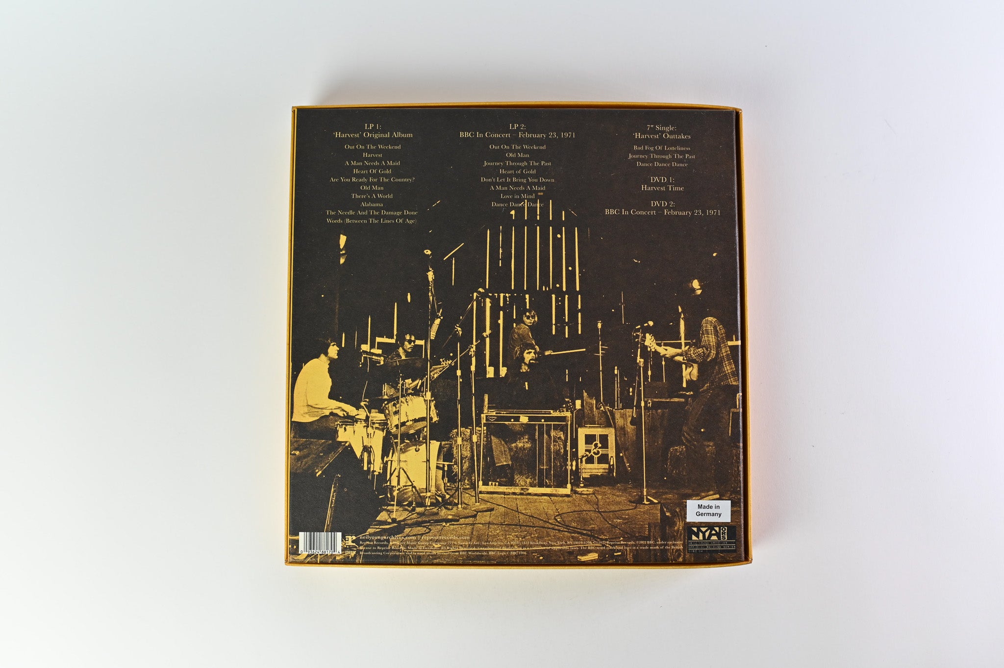 Neil Young - Harvest on Reprise 50th Anniversary Box Set Reissue