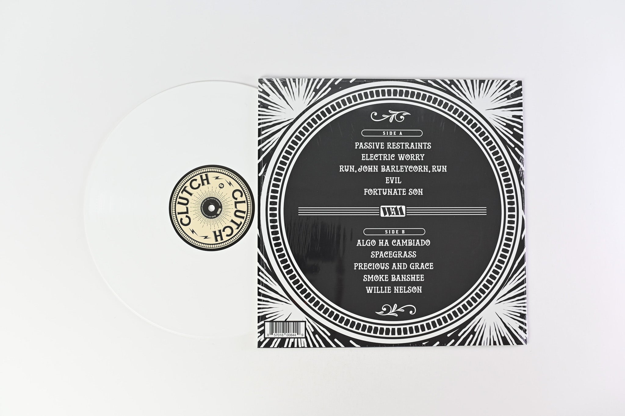 Clutch - Weathermaker Vault Series (Volume 1) on Weathermaker Ltd White Vinyl