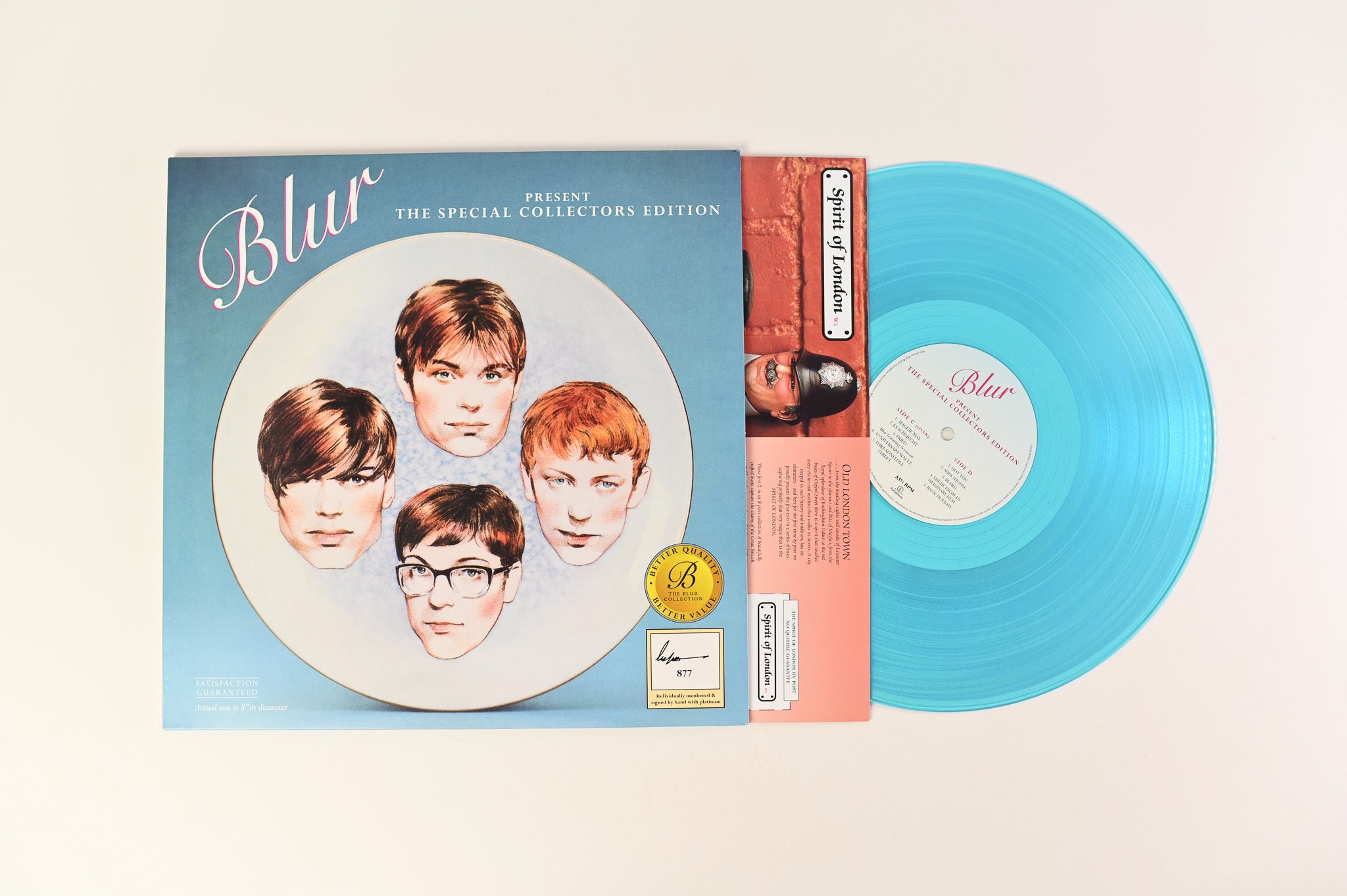 Blur - The Special Collectors Edition on Parlophone RSD Blue Translucent Reissue