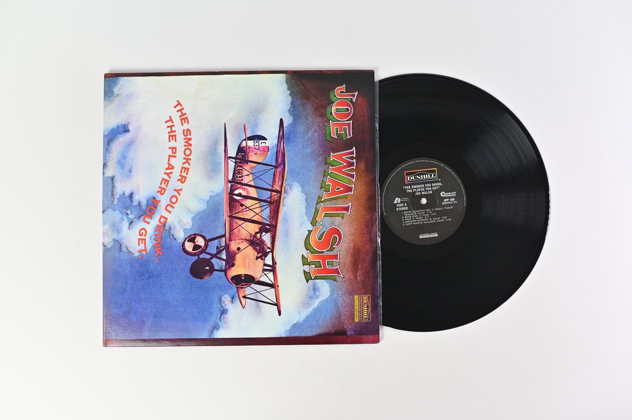 Joe Walsh - The Smoker You Drink, The Player You Get on Analogue Productions Ltd Remastered Reissue