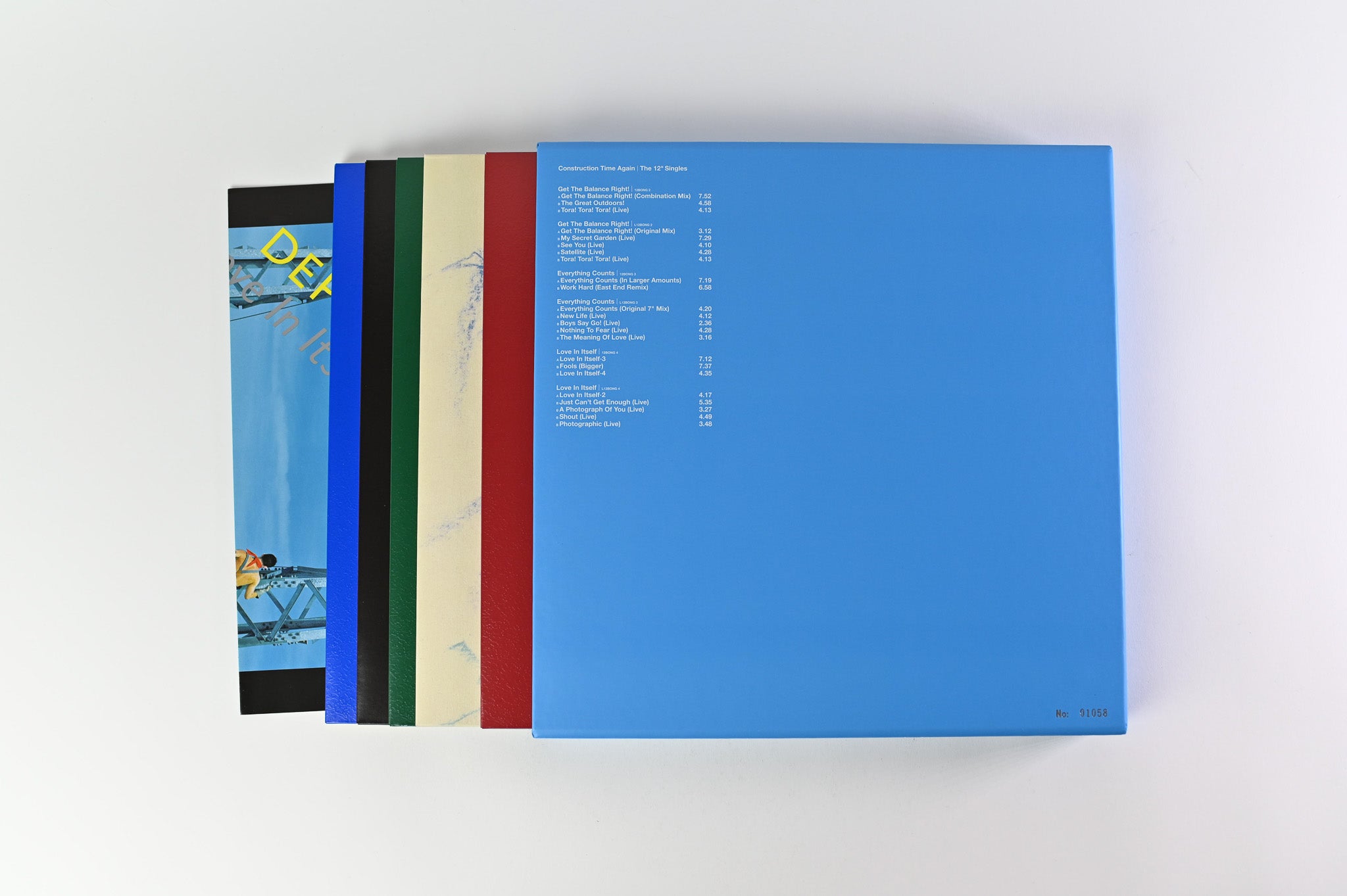 Depeche Mode - Construction Time Again | The 12" Singles on Mute Rhino Ltd Numbered Box Set