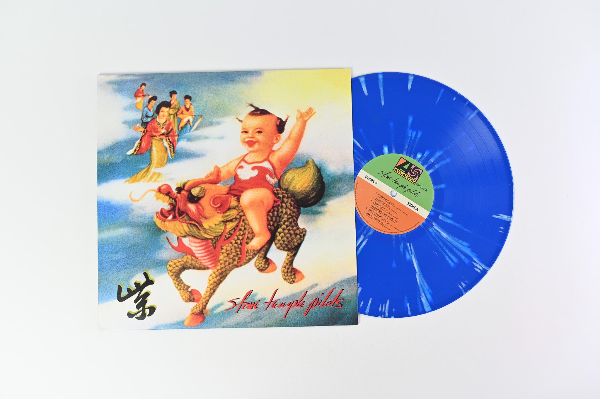 Stone Temple Pilots - Purple Ltd Blue with White Splatter Reissue