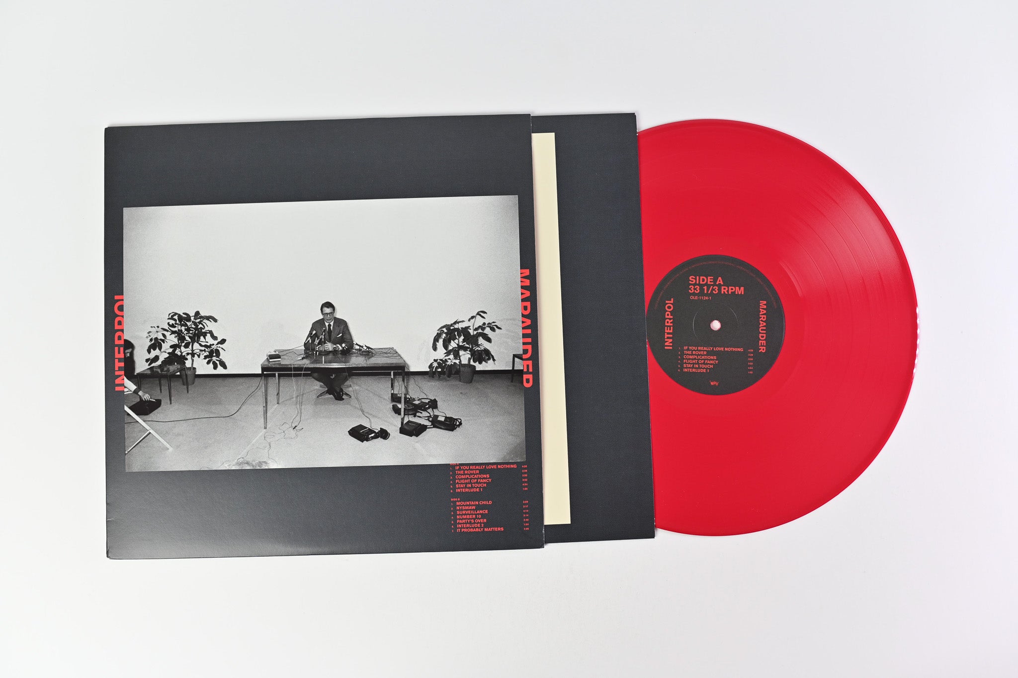 Interpol - Marauder on Matador Ltd Red Opaque