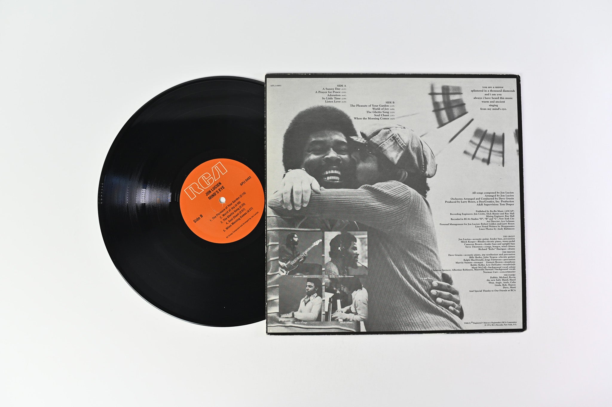 Jon Lucien - Mind's Eye on RCA Reissue