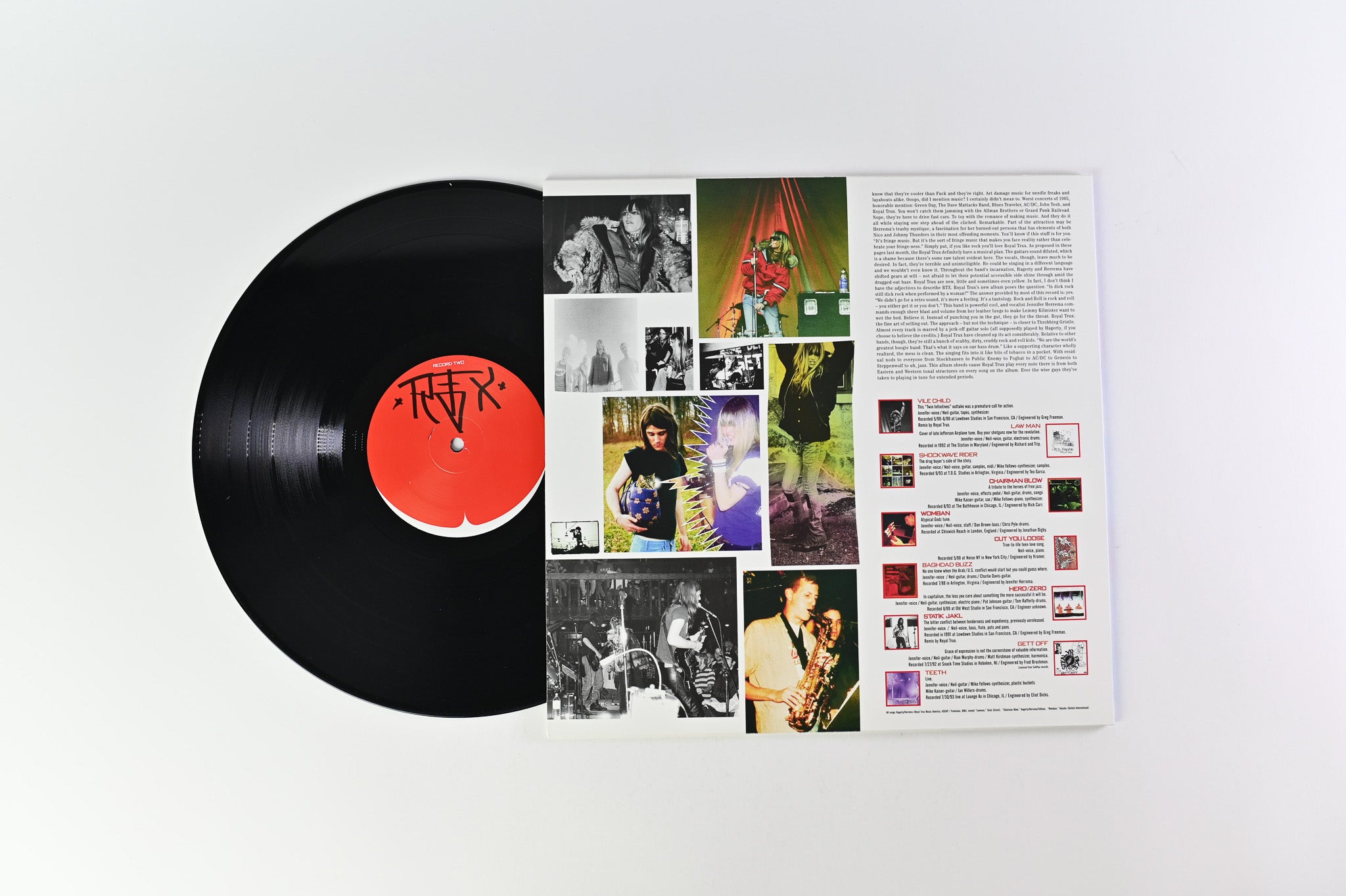 Royal Trux - Singles, Live, Unreleased Box Set on Drag City