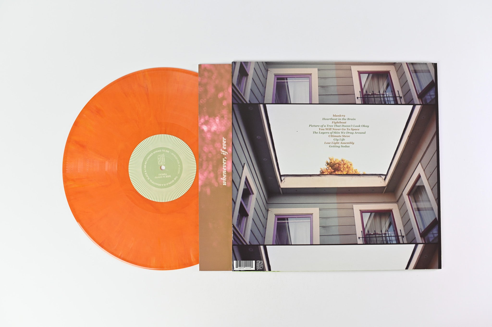 The World Is A Beautiful Place & I Am No Longer Afraid To Die - Whenever, If Ever on Topshelf Orange Marble Repress