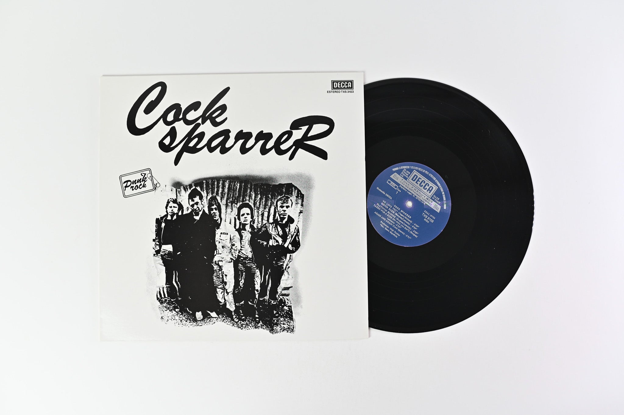 Cock Sparrer - Cock Sparrer on Decca Unofficial