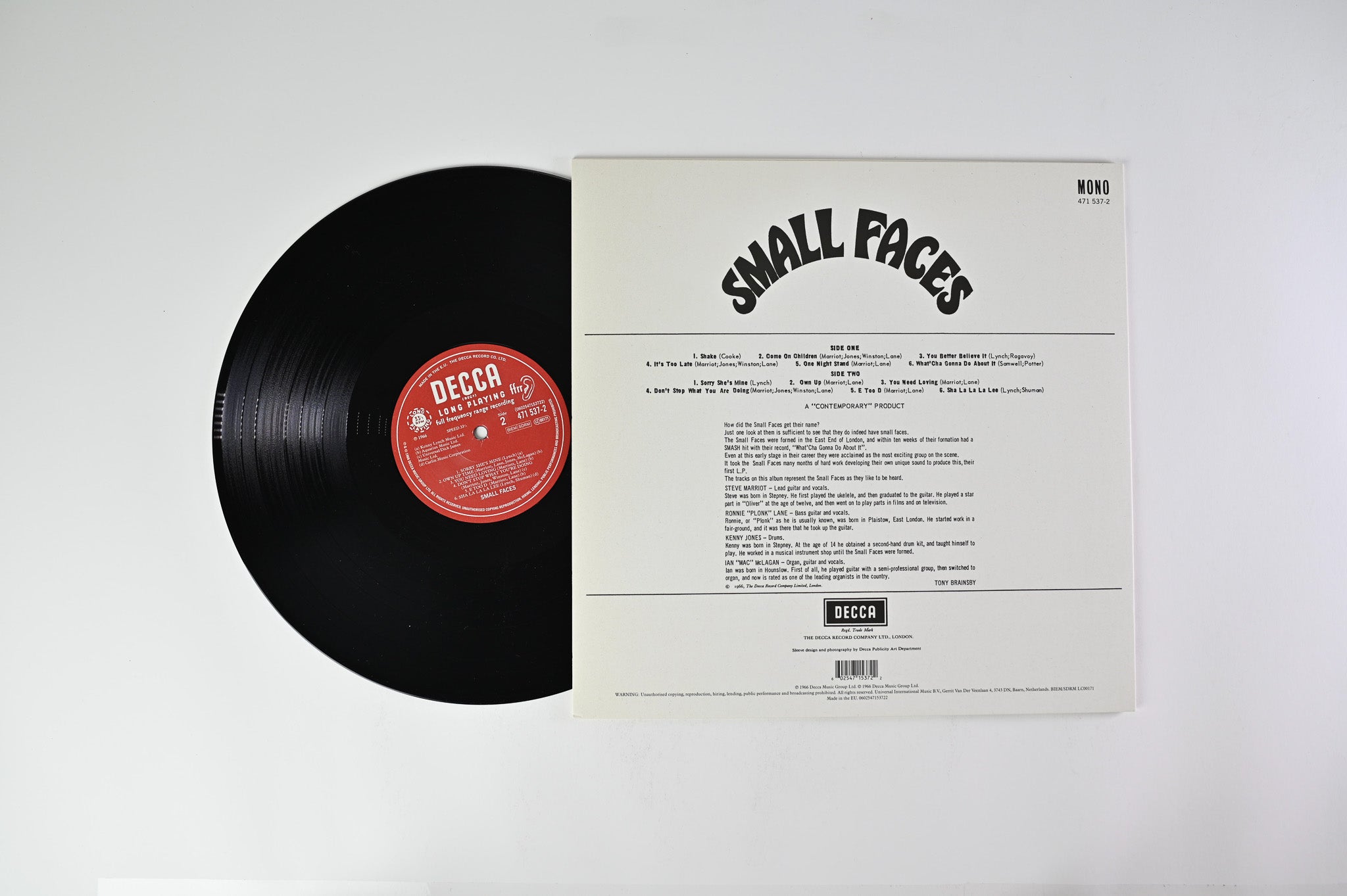 Small Faces - Small Faces on Decca 180 Gram Mono Reissue