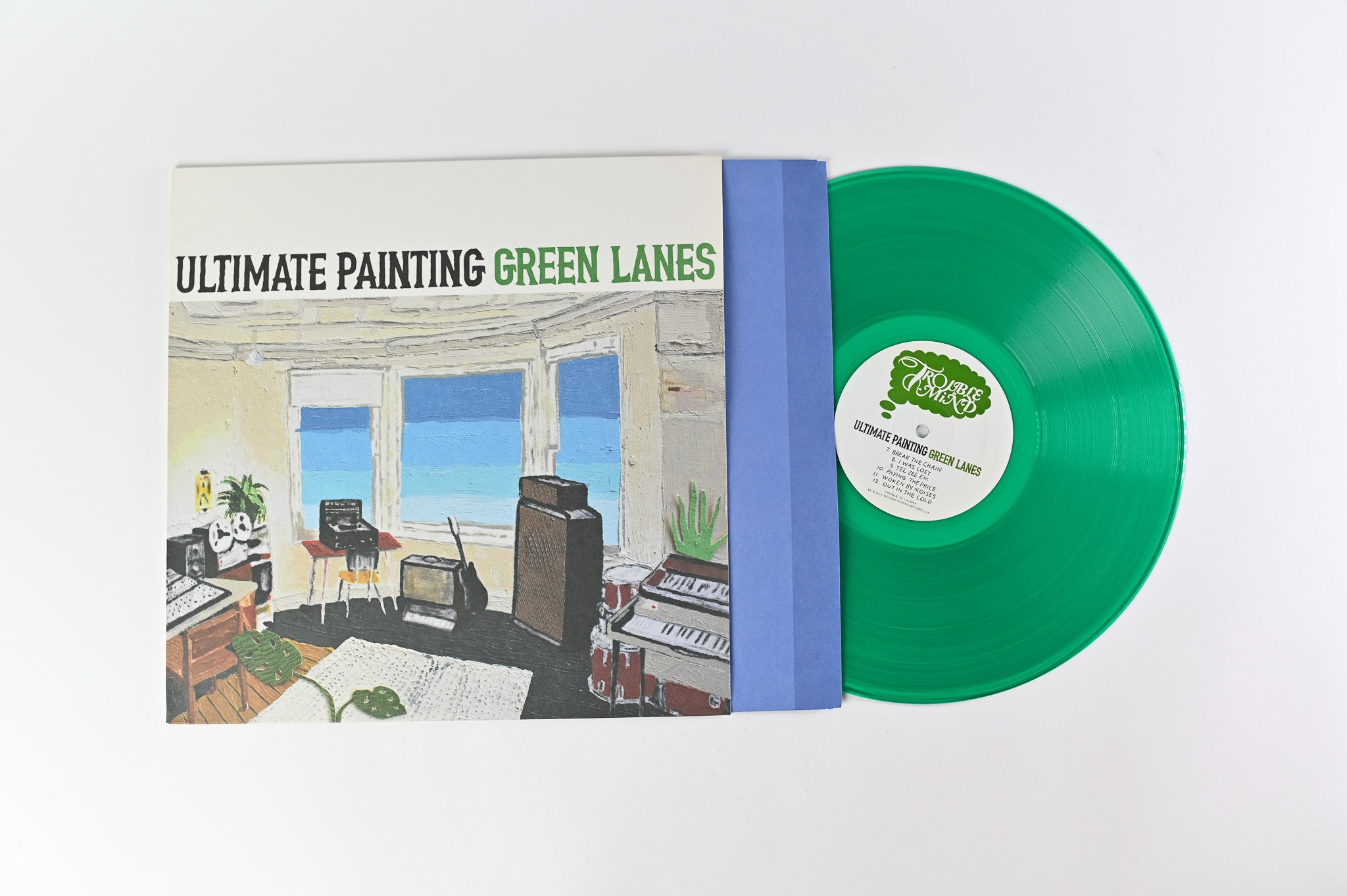 Ultimate Painting - Green Lanes on Trouble in Mind Ltd Edition Green Vinyl
