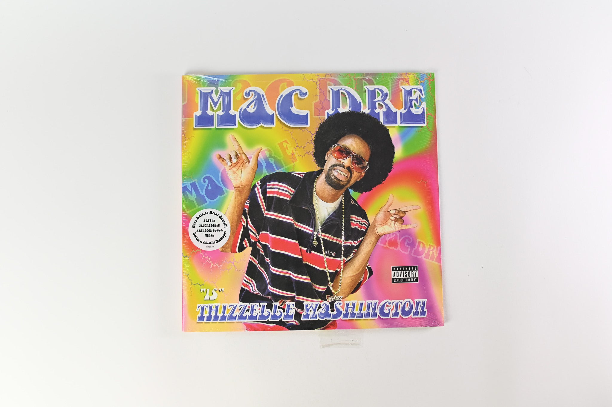 Mac Dre - Thizzelle Washington on Thizz Entertainment Psychedelic Rainbow Reissue Sealed