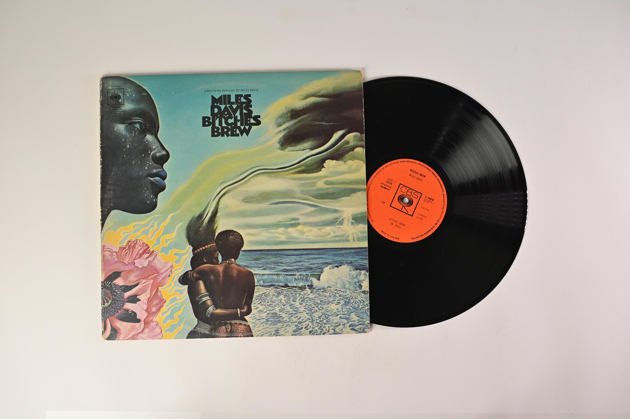 Miles Davis - Bitches Brew on CBS UK Pressing