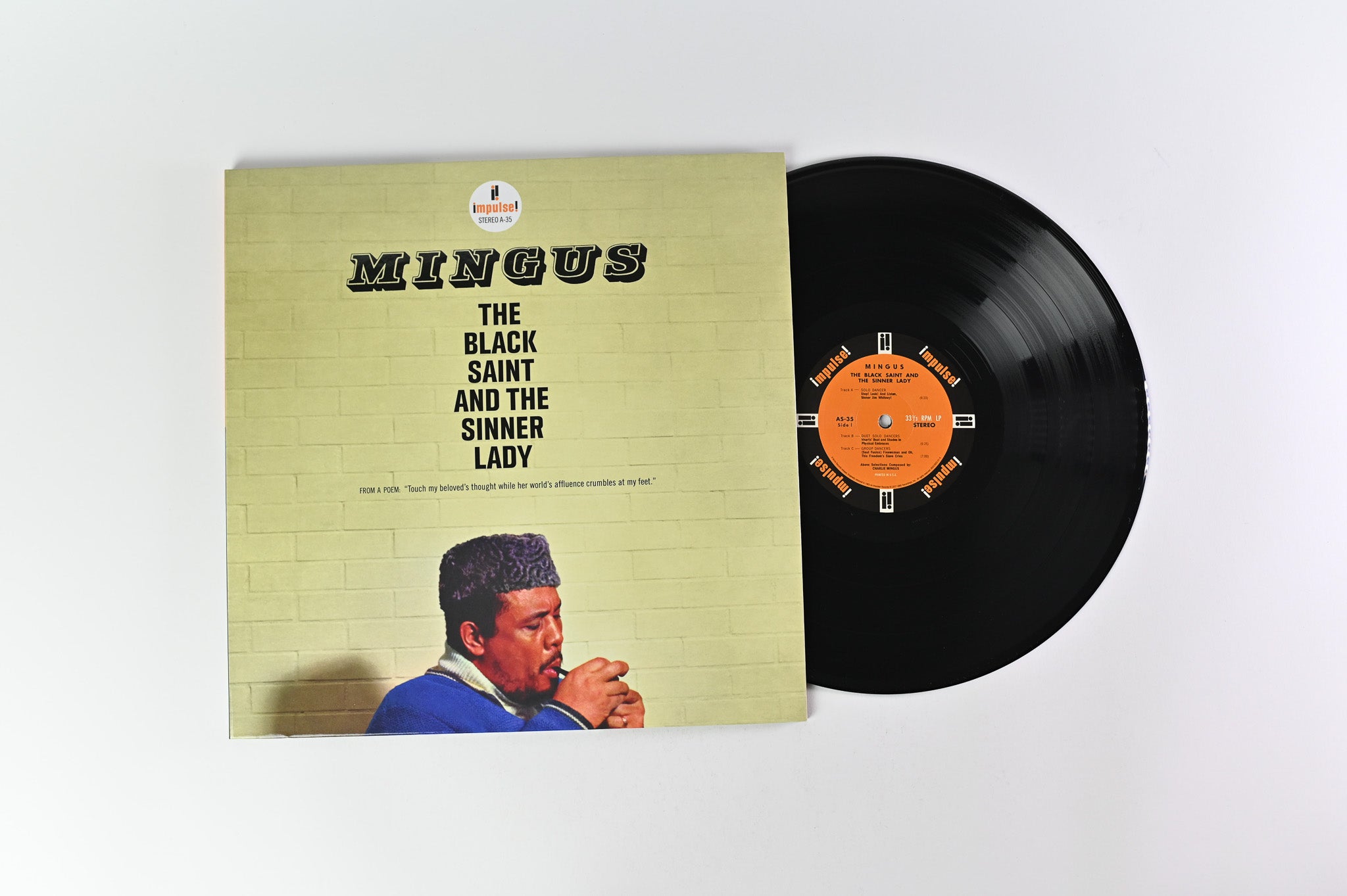 Charles Mingus - The Black Saint And The Sinner Lady on Impulse Acoustic Sounds Series 180 Gram Reissue