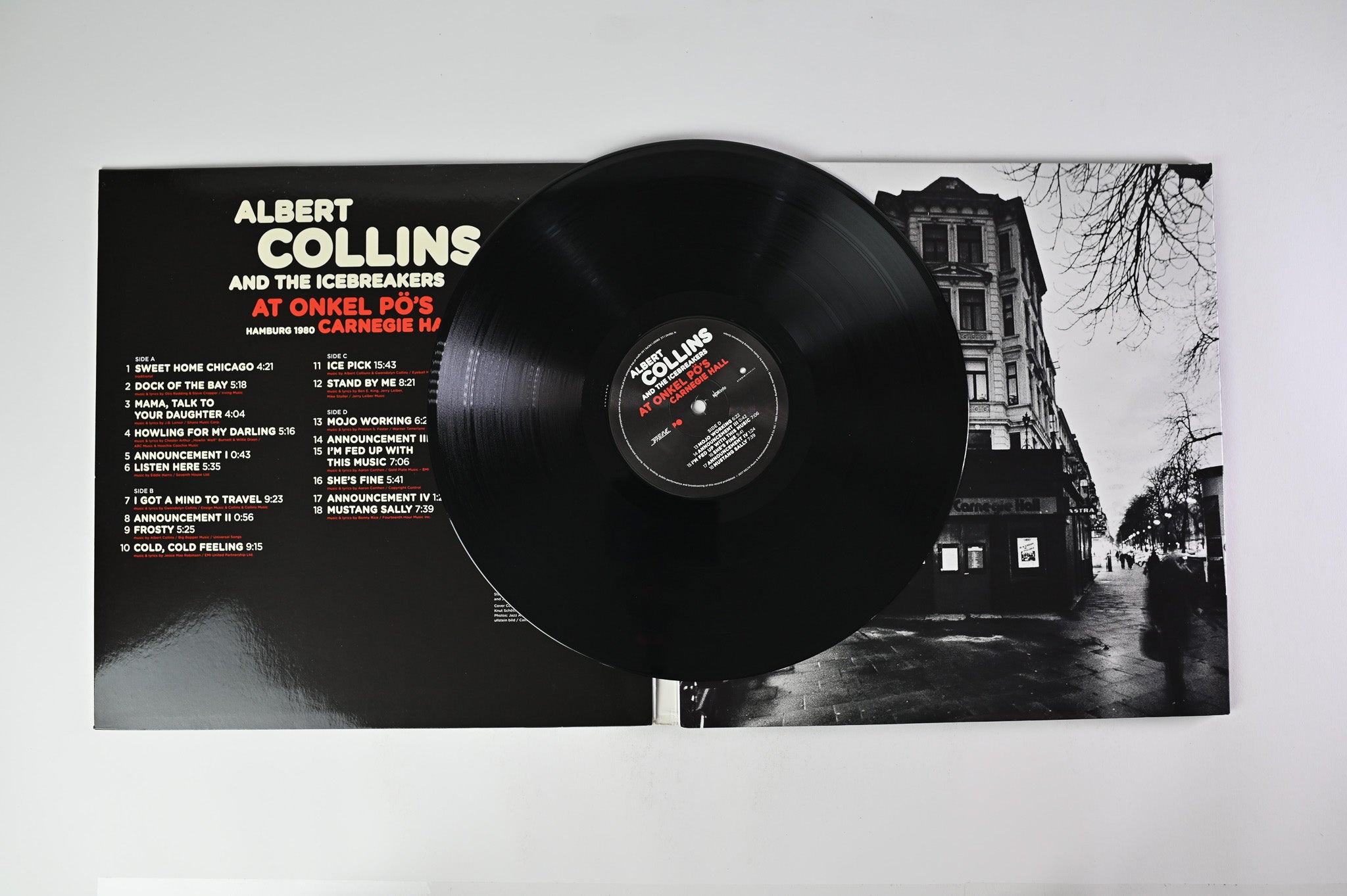 Albert Collins And The Icebreakers - At Onkel Pö's Carnegie Hall Hamburg 1980 on Jazzline
