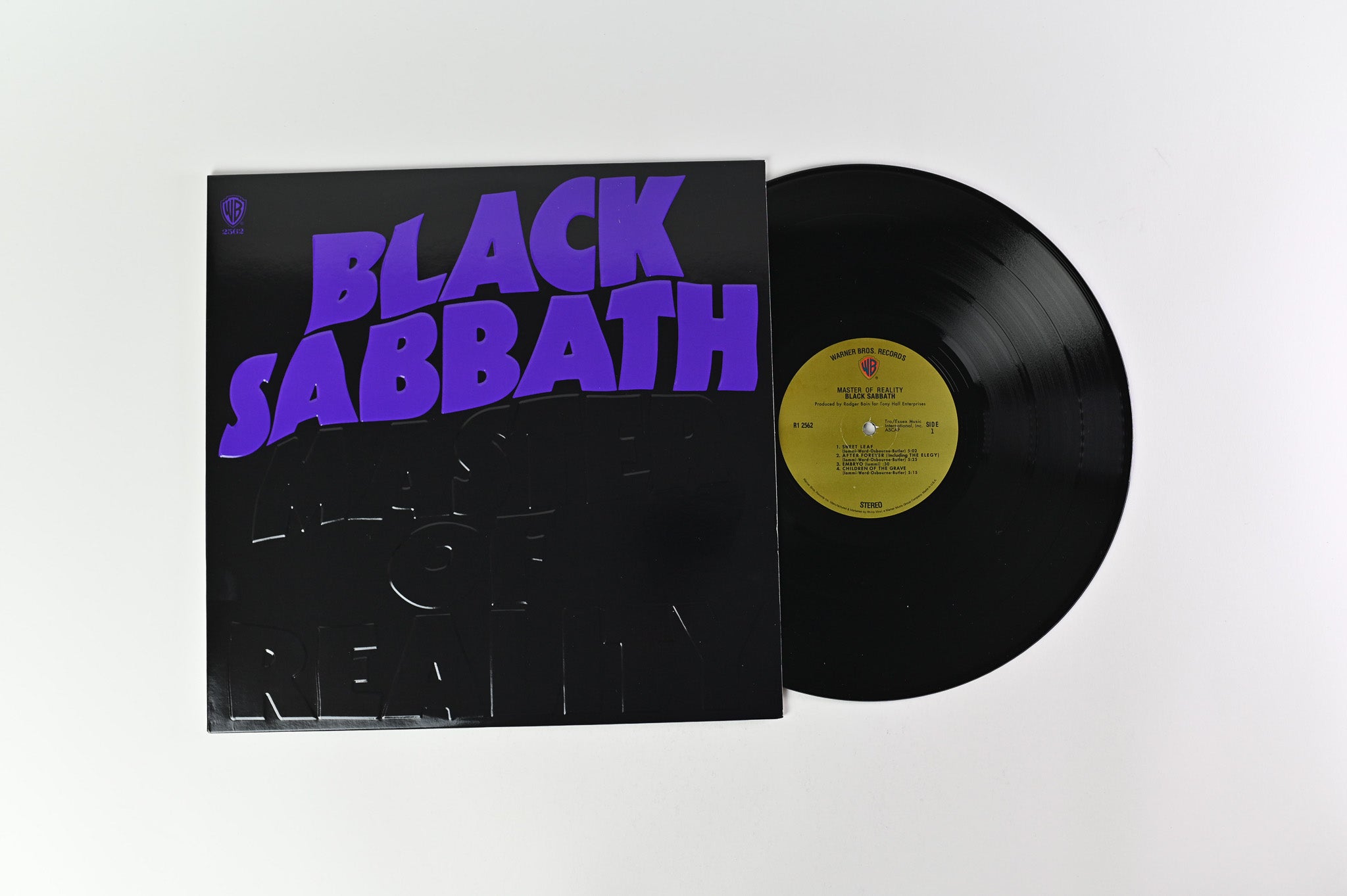 Black Sabbath - Master Of Reality on Rhino WB 280 Gram Reissue