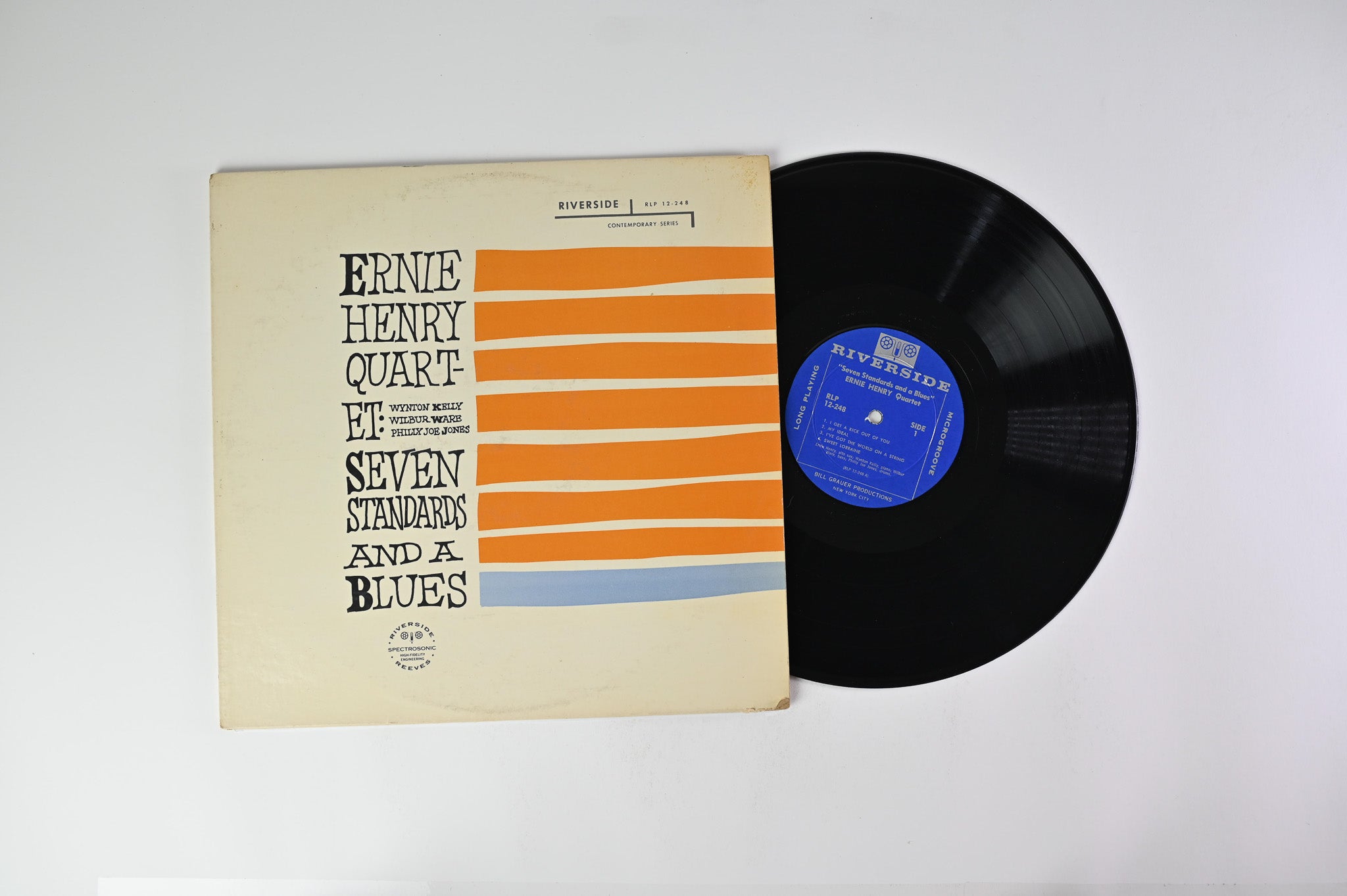 Ernie Henry Quartet - Seven Standards And A Blues on Riverside Mono Deep Groove