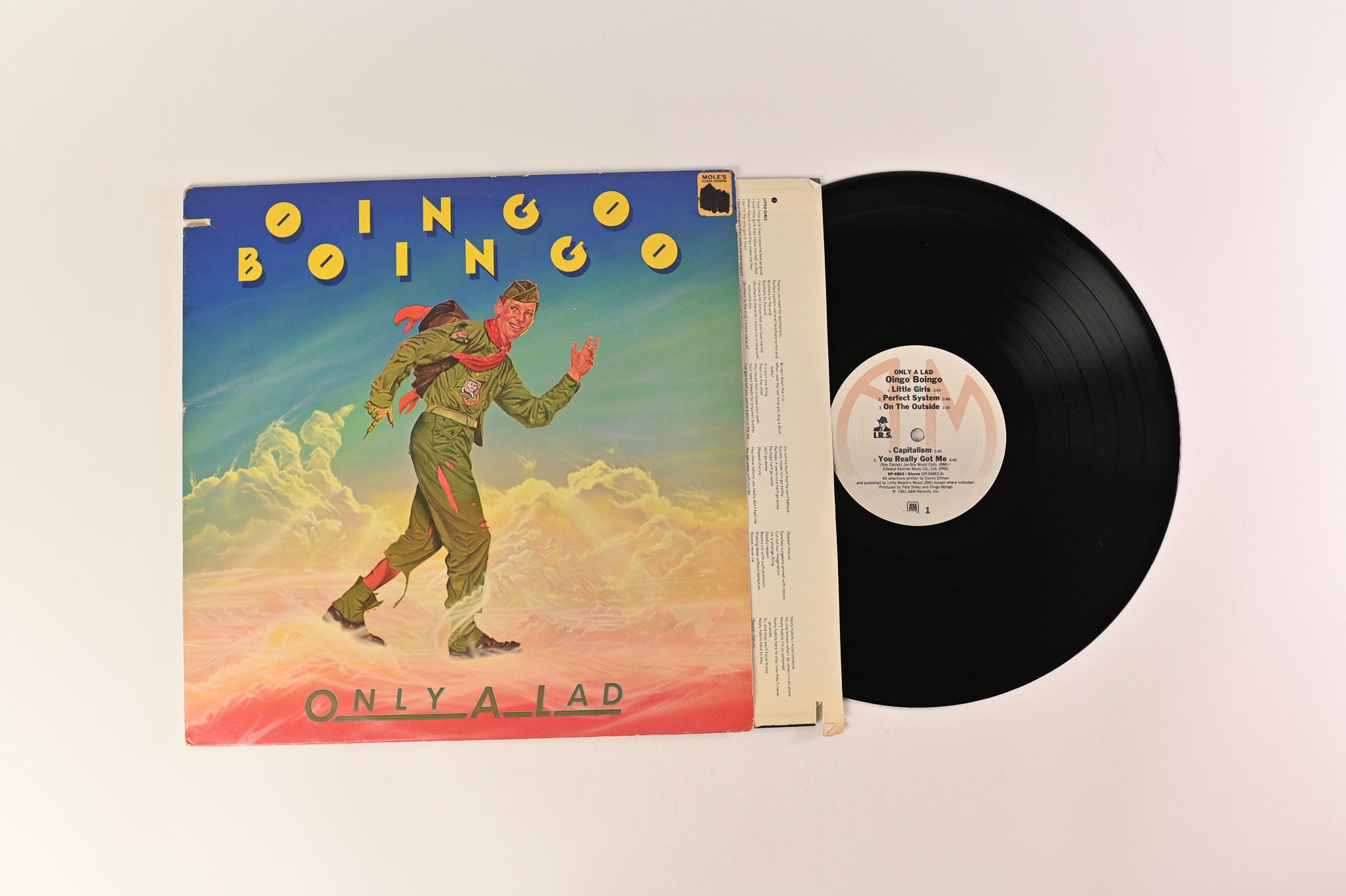 Oingo Boingo - Only A Lad on I.R.S.