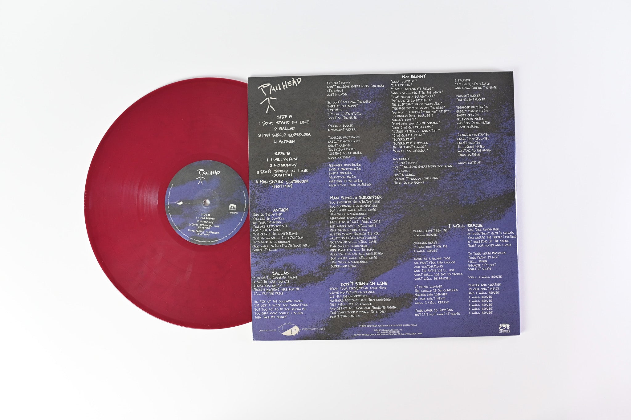 Pailhead - Trait on Cleopatra Ltd Red Marbled Reissue