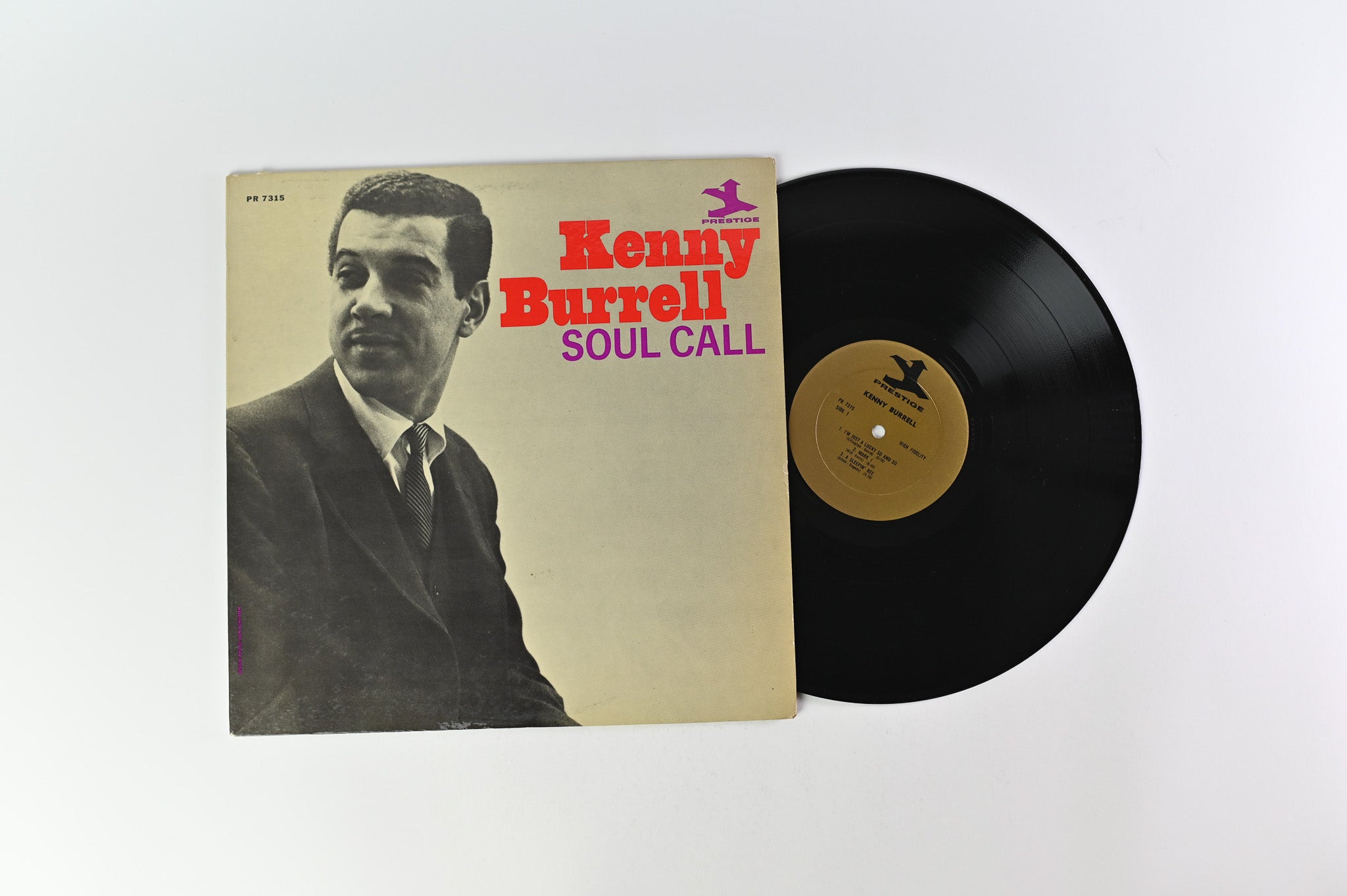 Kenny Burrell - Soul Call on Prestige Mono Gold Label