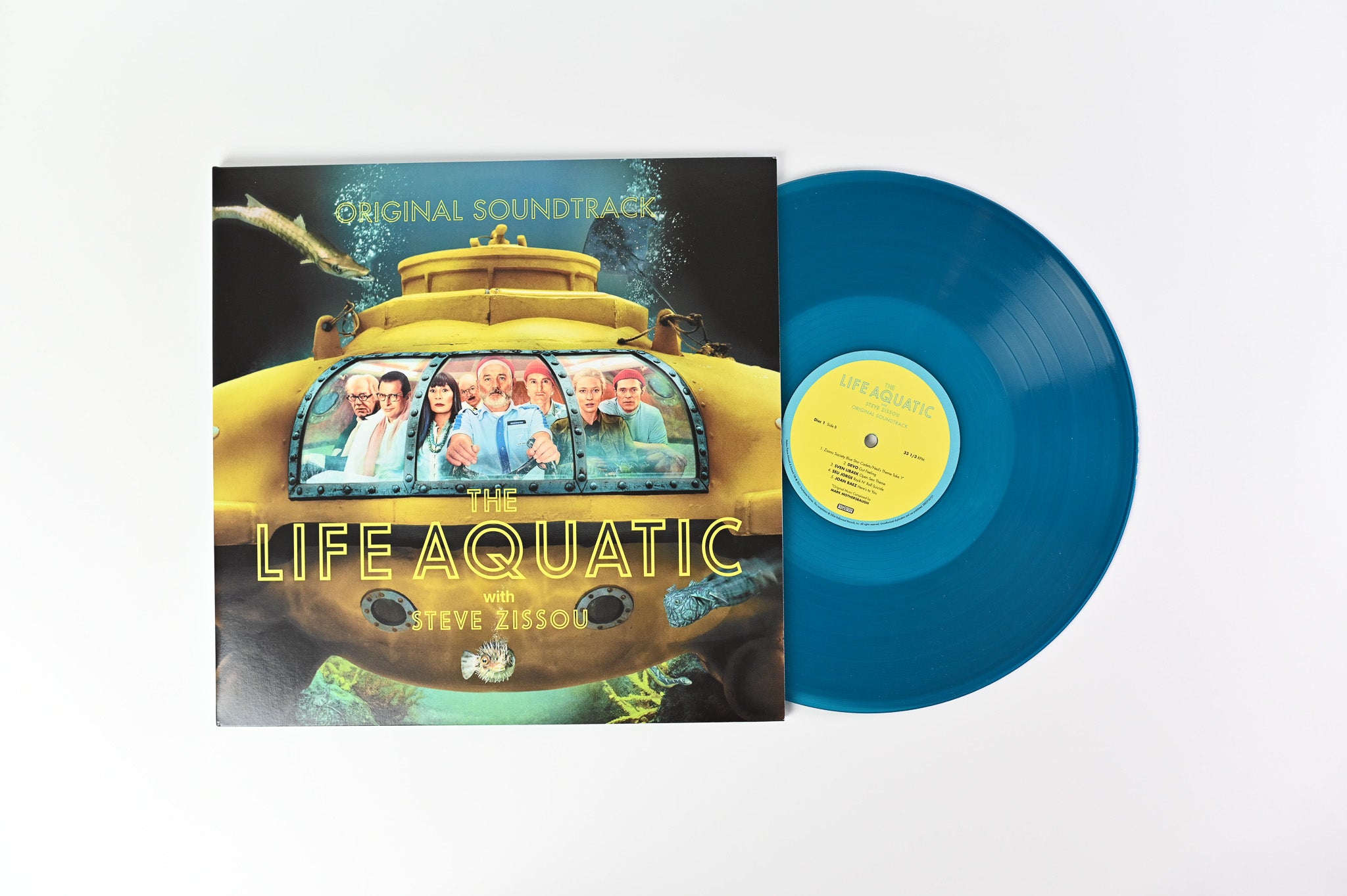 Various - The Life Aquatic With Steve Zissou (Original Soundtrack) on Hollywood RSD Sea Blue Reissue