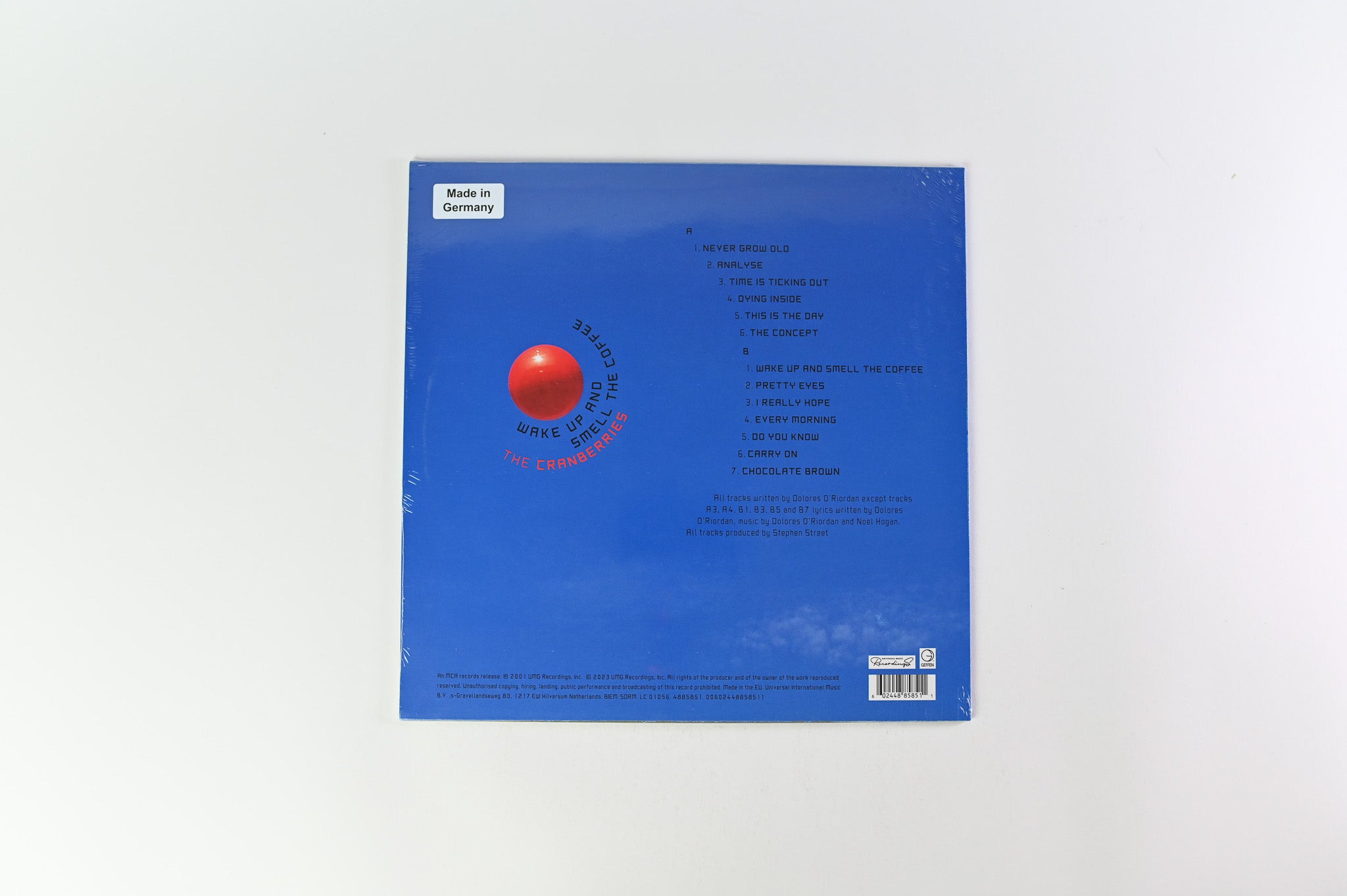 The Cranberries - Wake Up And Smell The Coffee on Geffen RSD 2023 Clear Vinyl Reissue Sealed