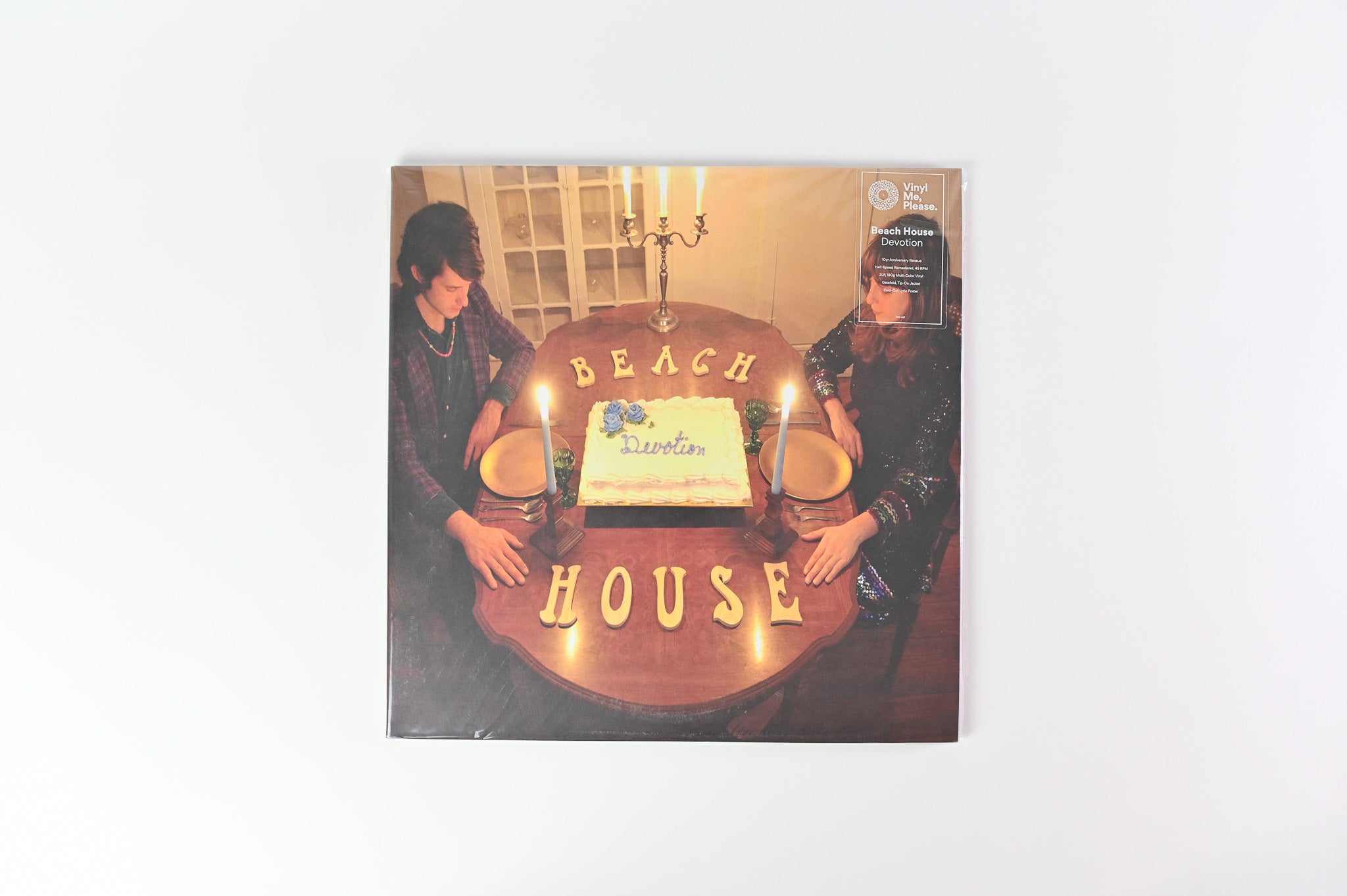 Beach House - Devotion on Carpark Deluxe Clear w/Gold Splatter Reissue