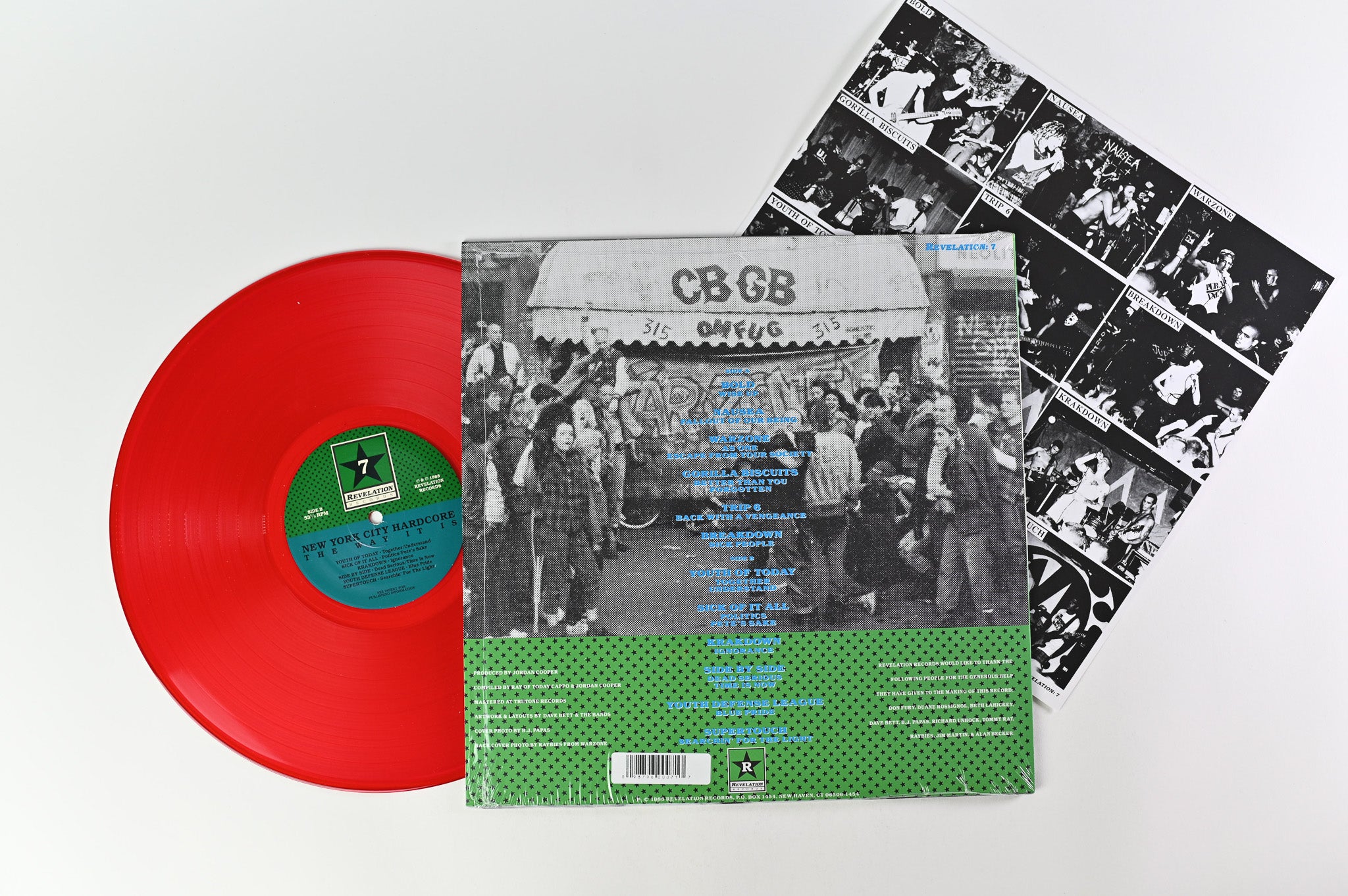 Various - New York City Hardcore: The Way It Is on Revelation Red Vinyl Reissue