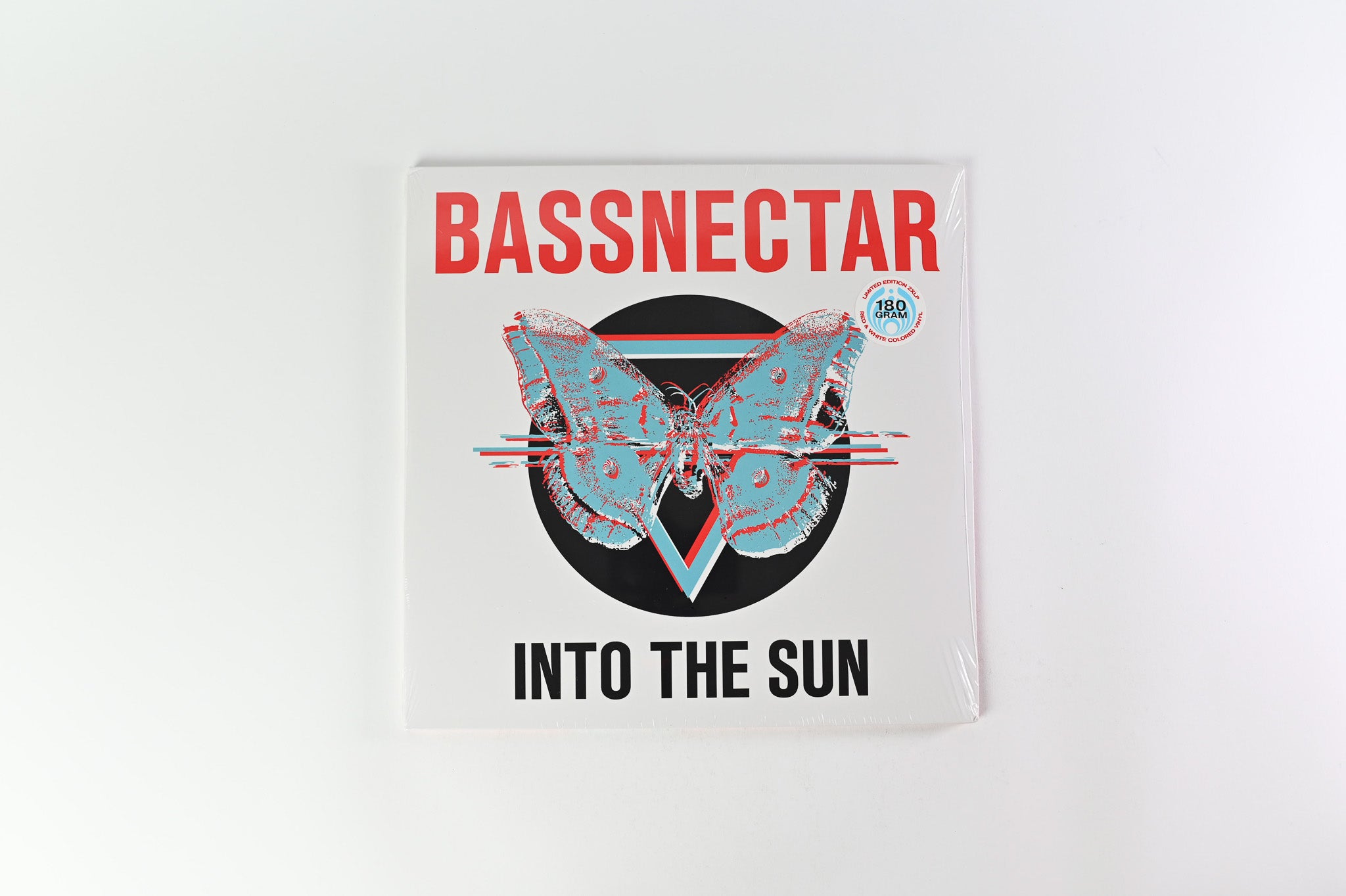Bassnectar - Into The Sun on Amorphous Red & White Vinyl 180 Gram Reissue Sealed