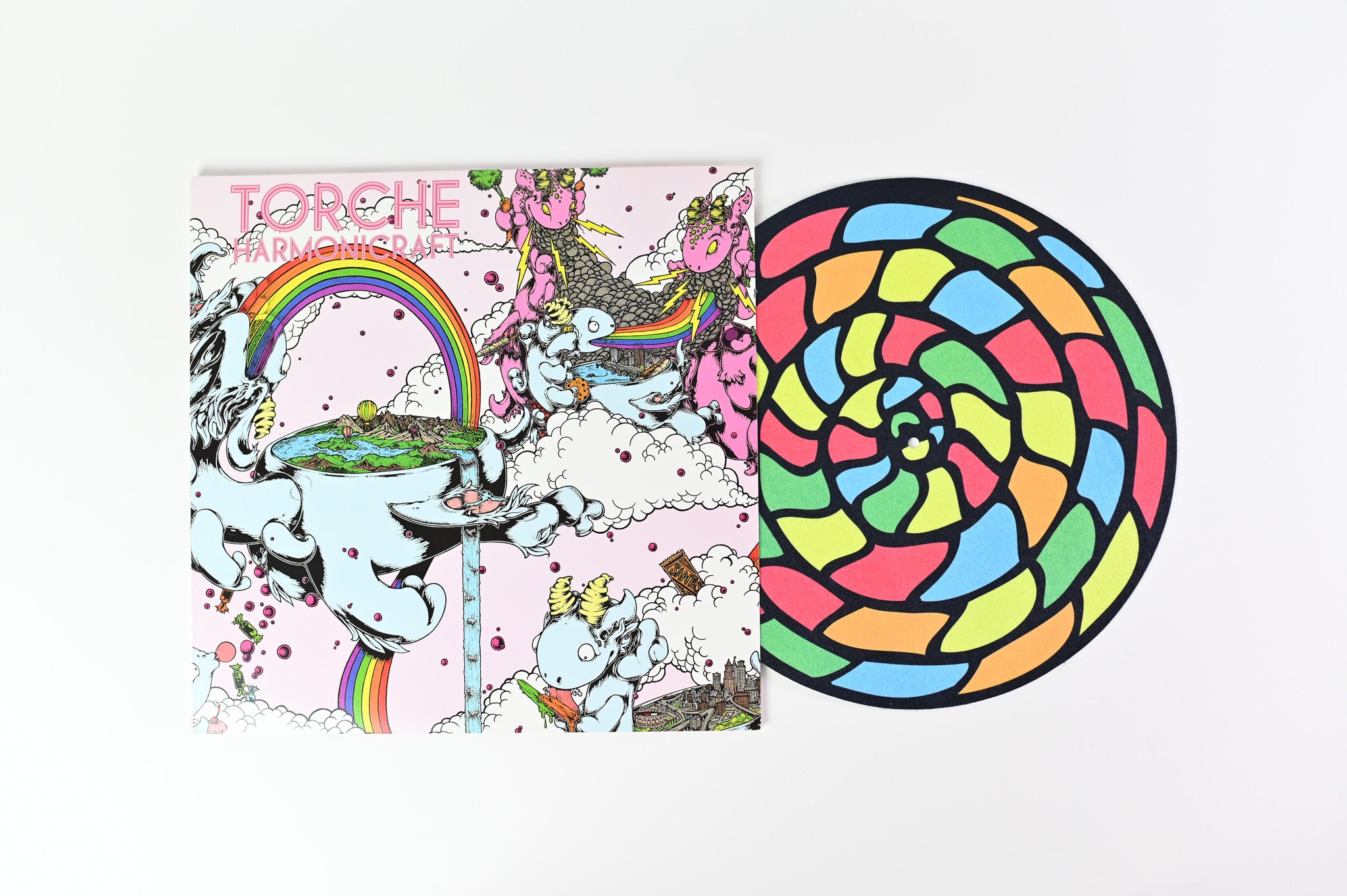 Torche - Harmonicraft on Volcom Ltd Clear Vinyl with Slipmat