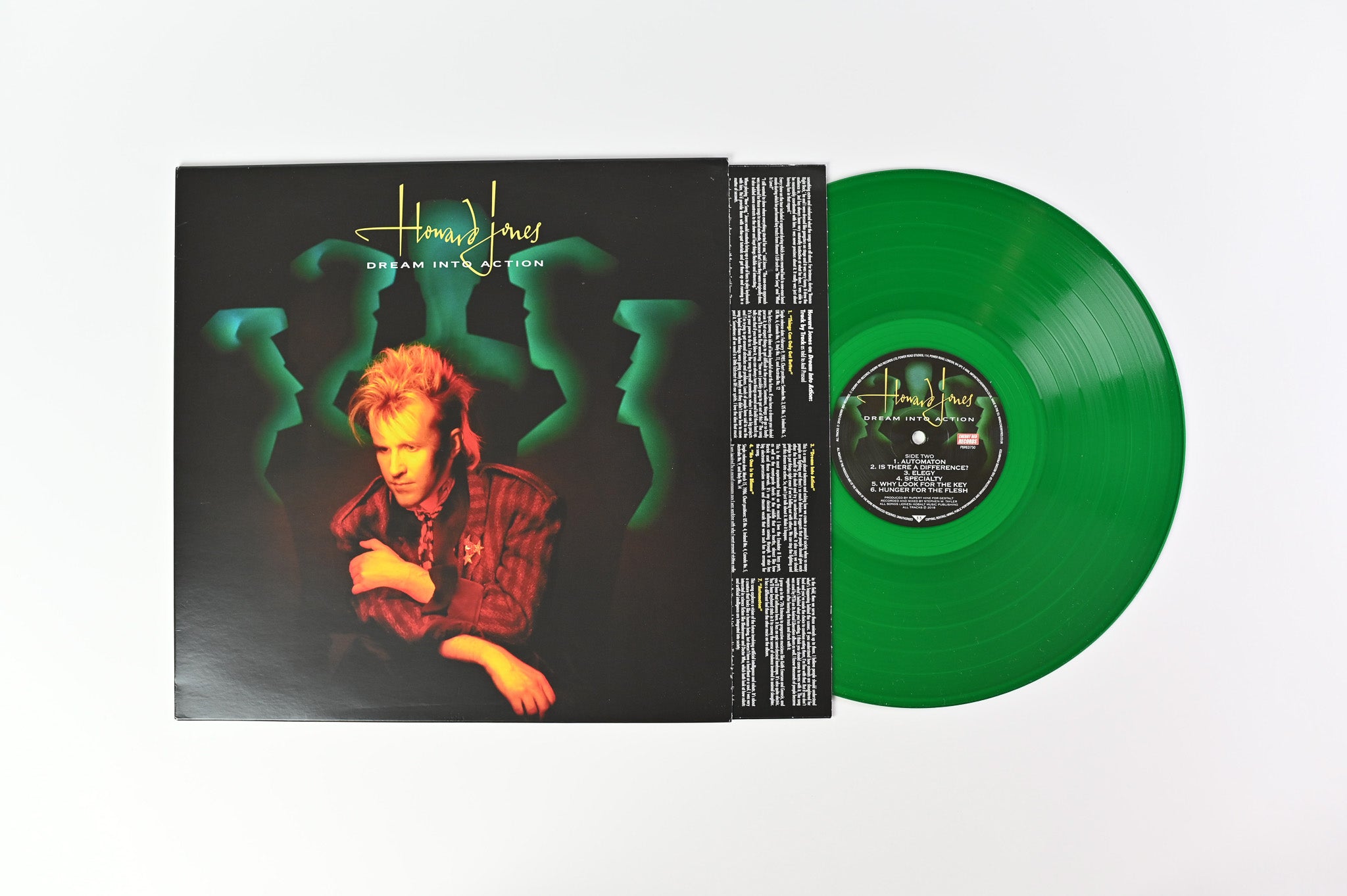 Howard Jones - Dream Into Action on Cherry Red Ltd Green Reissue