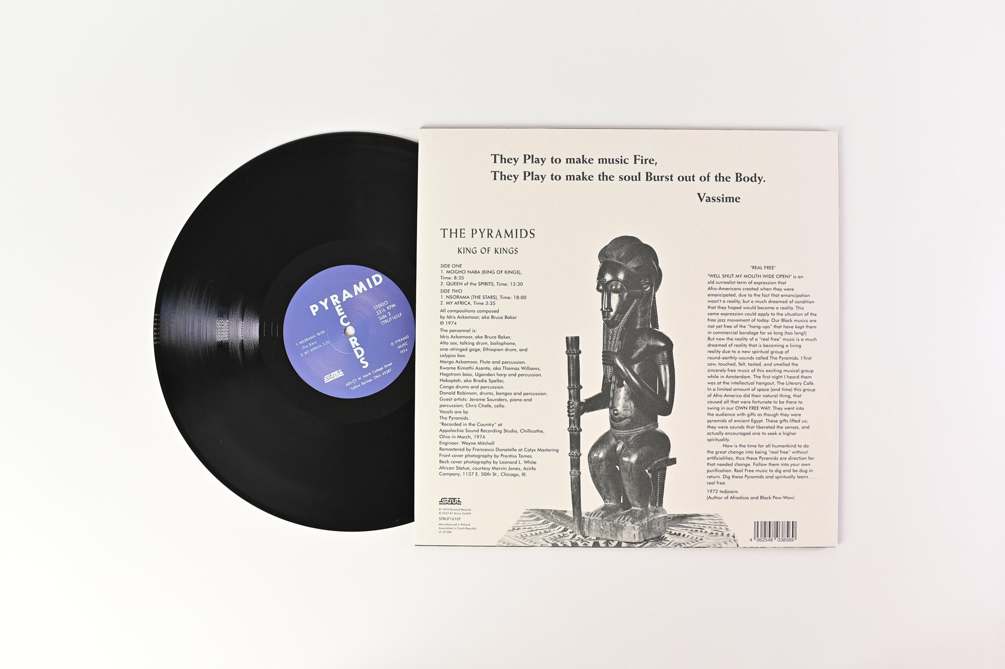 The Pyramids - King Of Kings on Strut Remastered Reissue