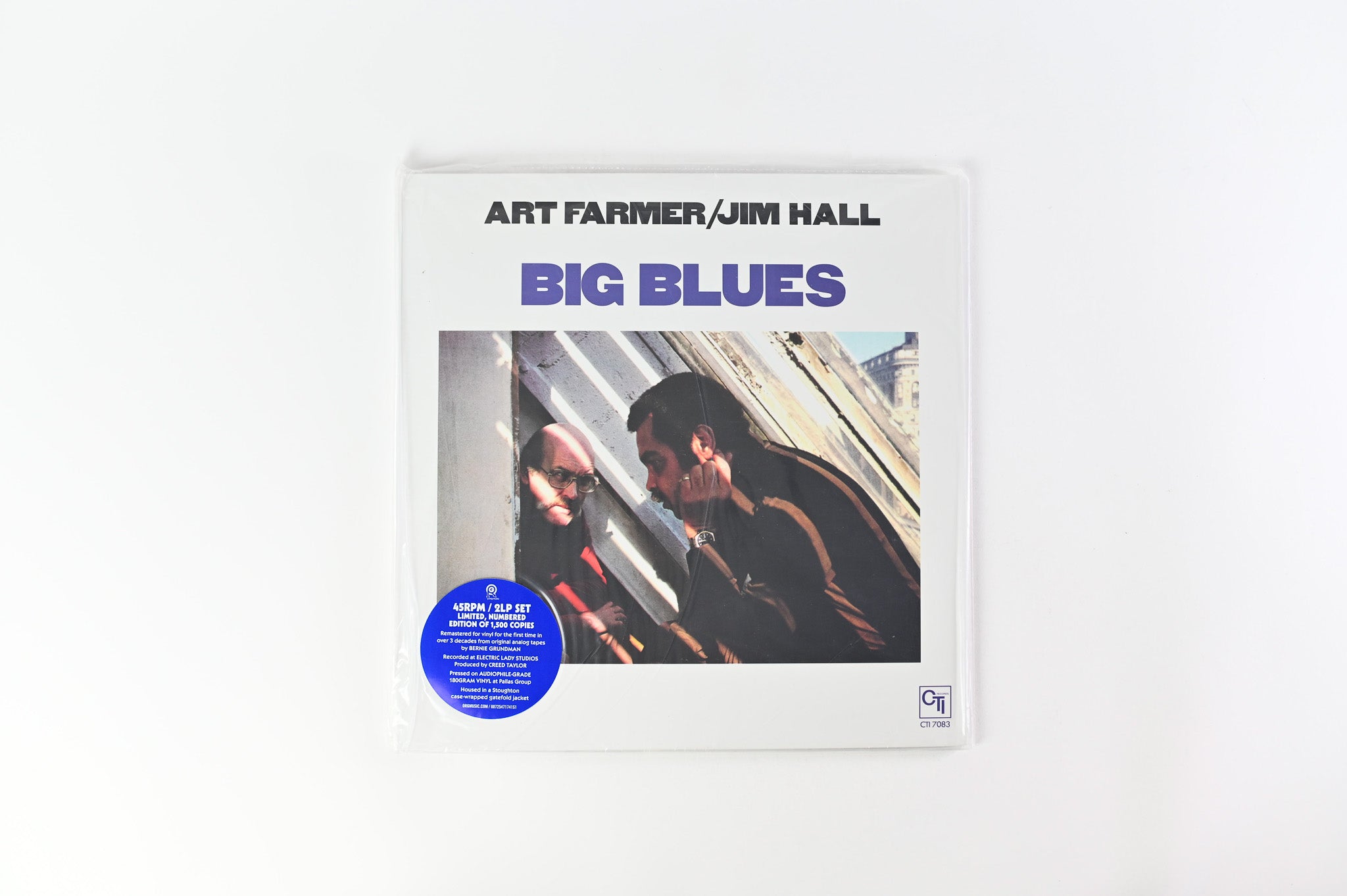 Art Farmer / Jim Hall - Big Blues SEALED Numbered Reissue on CTI/ORG Muisc