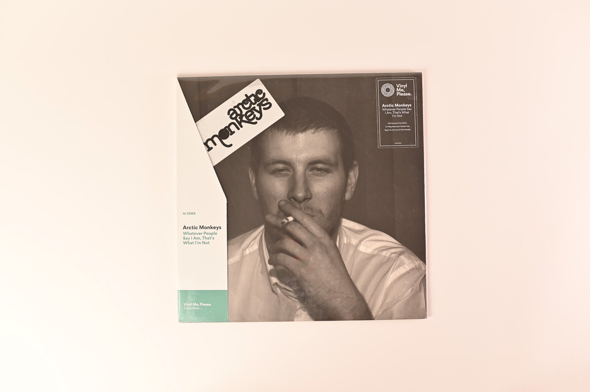Arctic Monkeys - Whatever People Say I Am, That's What I'm Not on Domino Gray w/Black Smoke Reissue