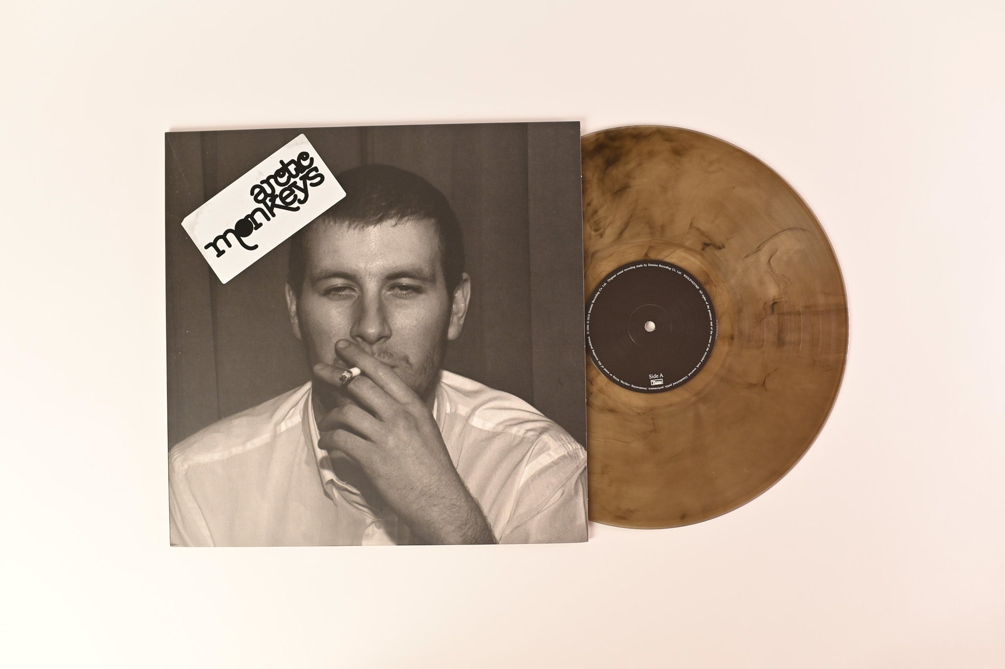 Arctic Monkeys - Whatever People Say I Am, That's What I'm Not on Domino Gray w/Black Smoke Reissue