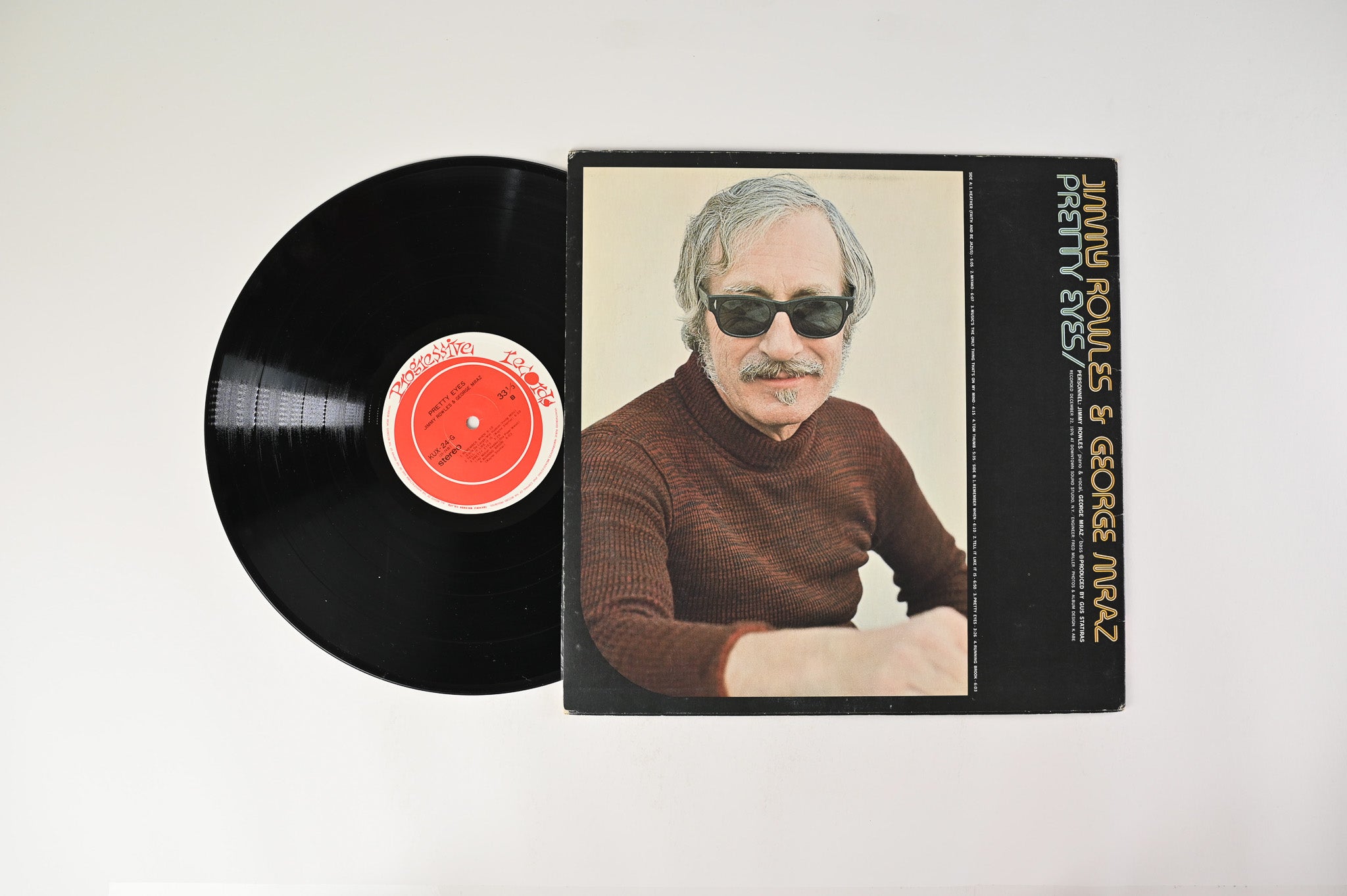 Jimmy Rowles - Pretty Eyes on Progressive Records - Japanese pressing