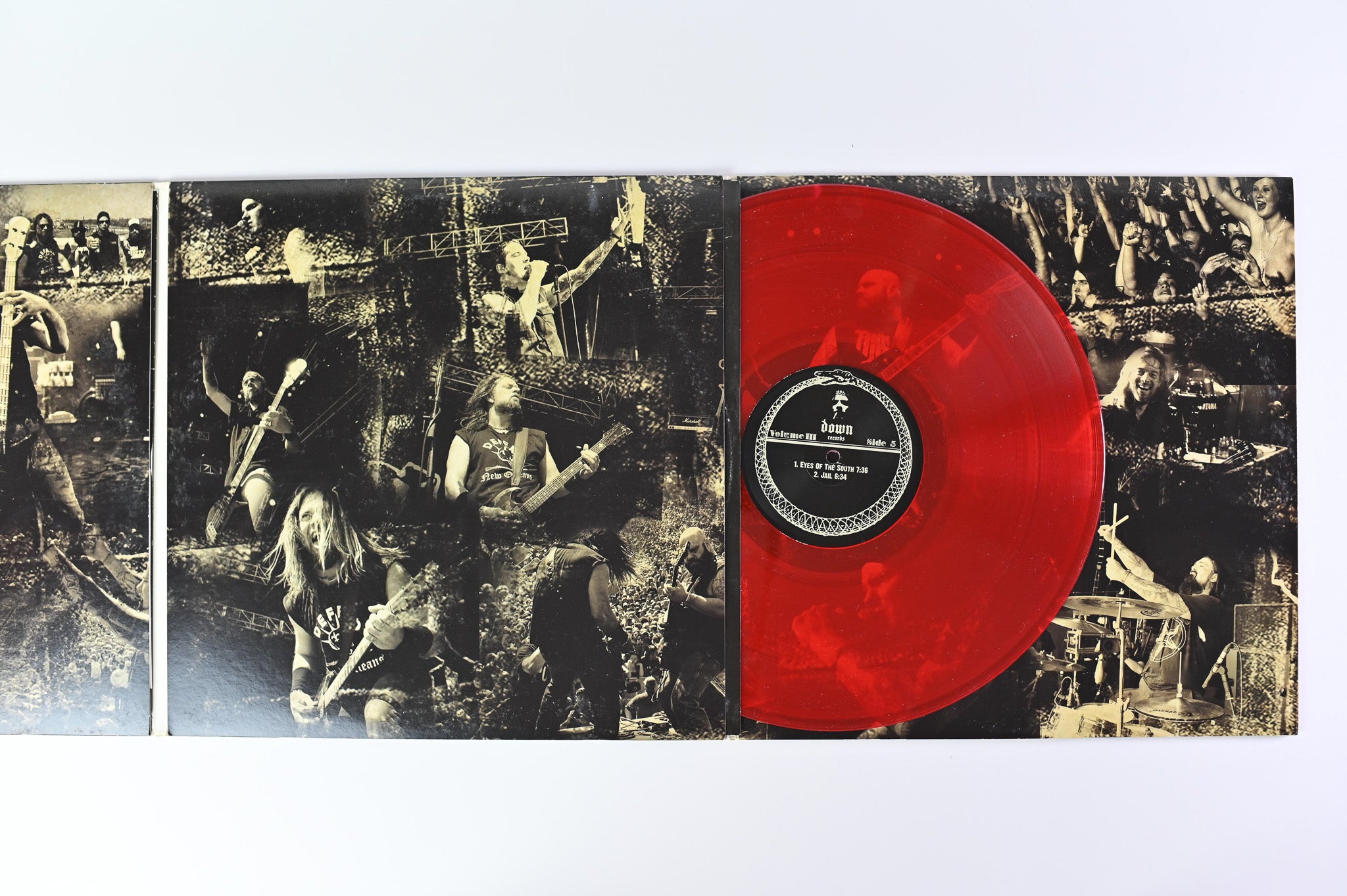 Down - Threefold Live: Diary Of A Mad Band on Down Red Vinyl