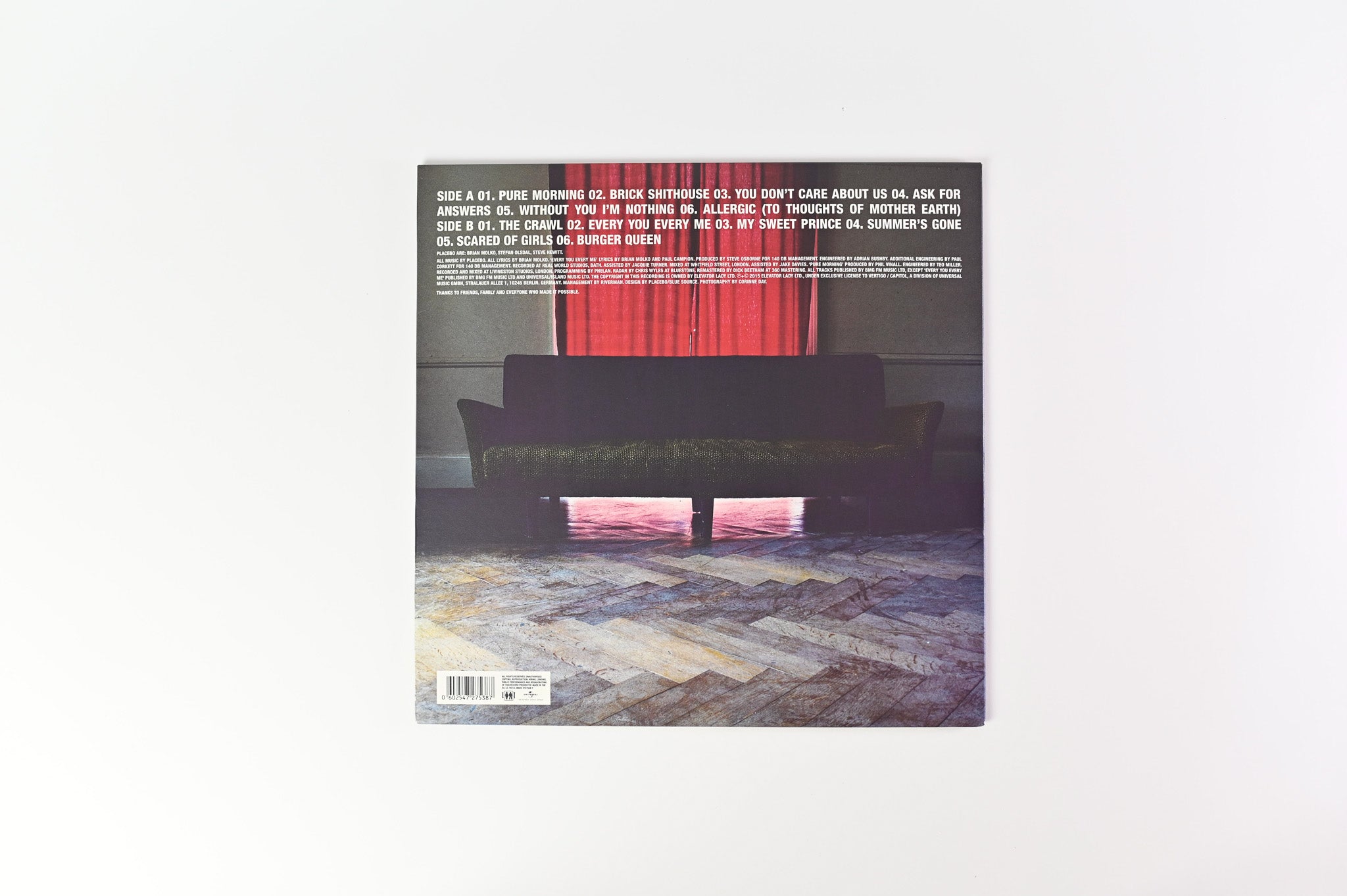 Placebo - Without You I'm Nothing on Elevator Music Remastered Reissue