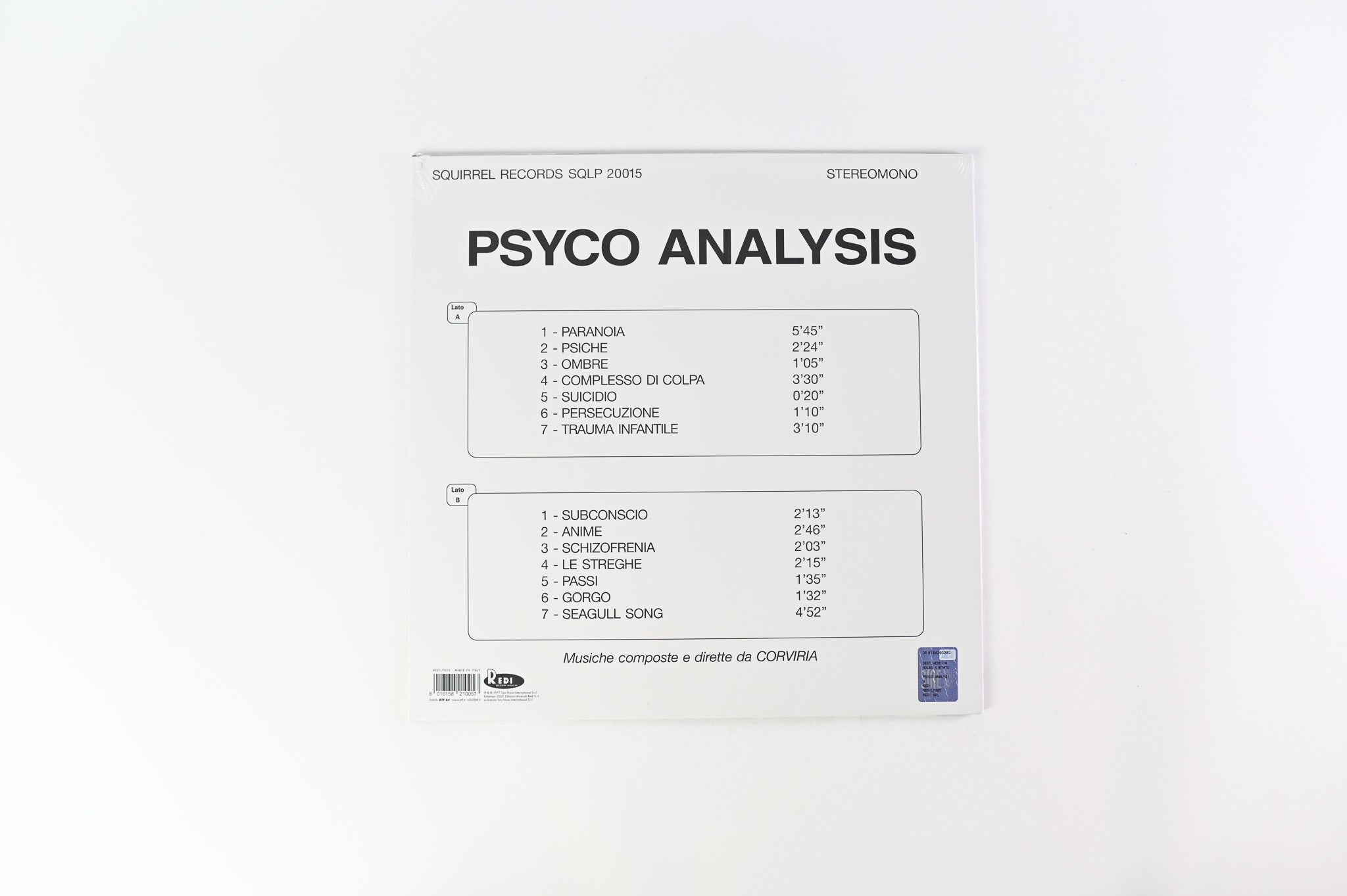 Corviria - Psyco Analysis SEALED RSD Limited Edition