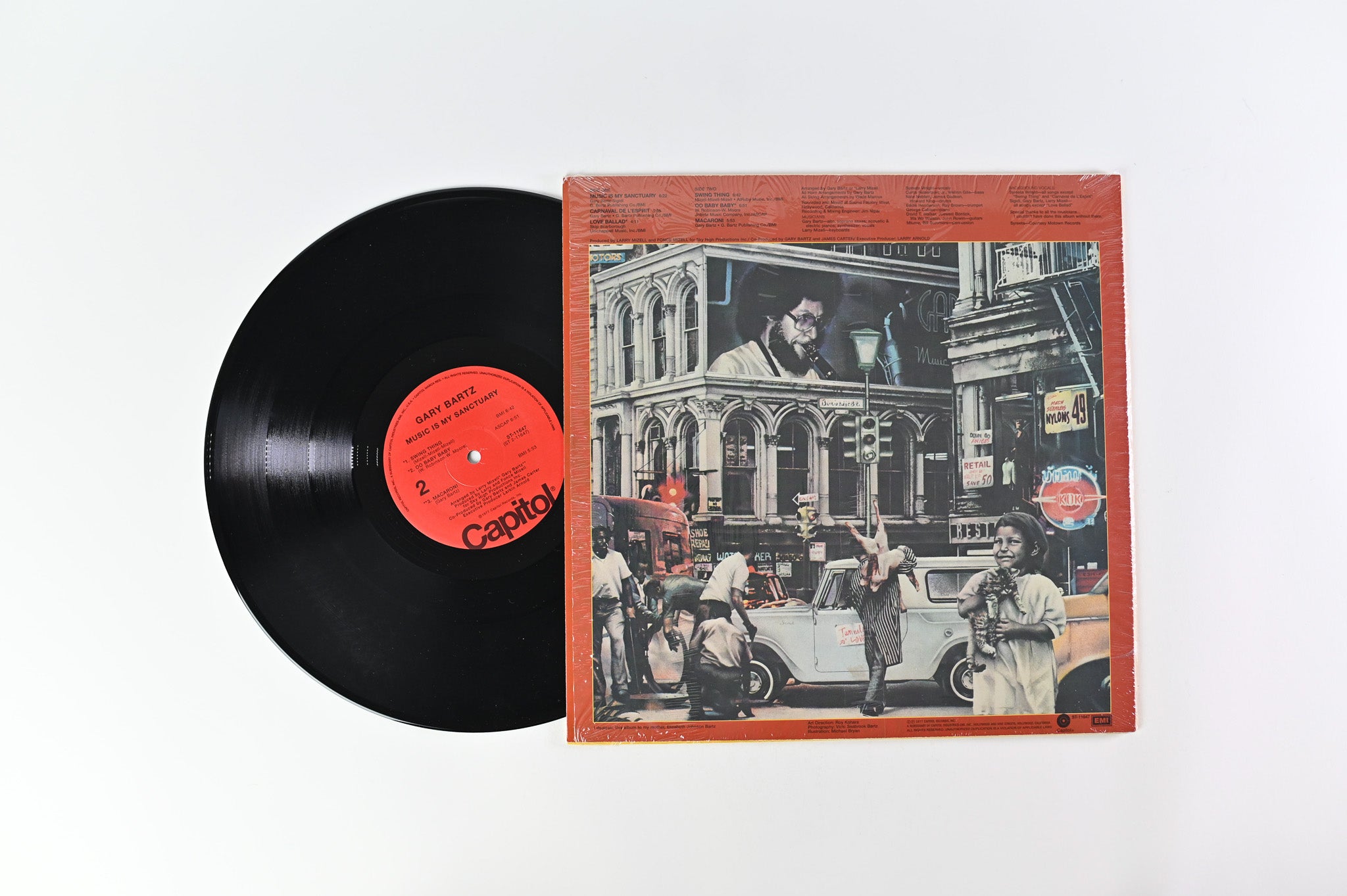 Gary Bartz Music is my sanctuary LP 【公式通販】