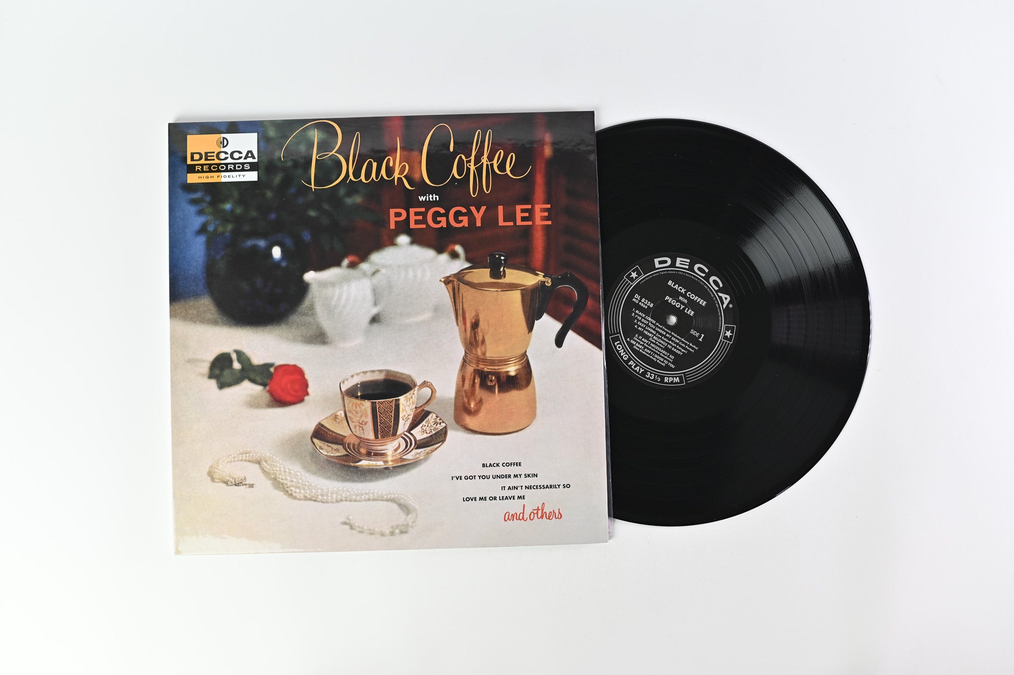 Peggy Lee - Black Coffee With Peggy Lee Reissue on Decca/Acoustic Sounds Series