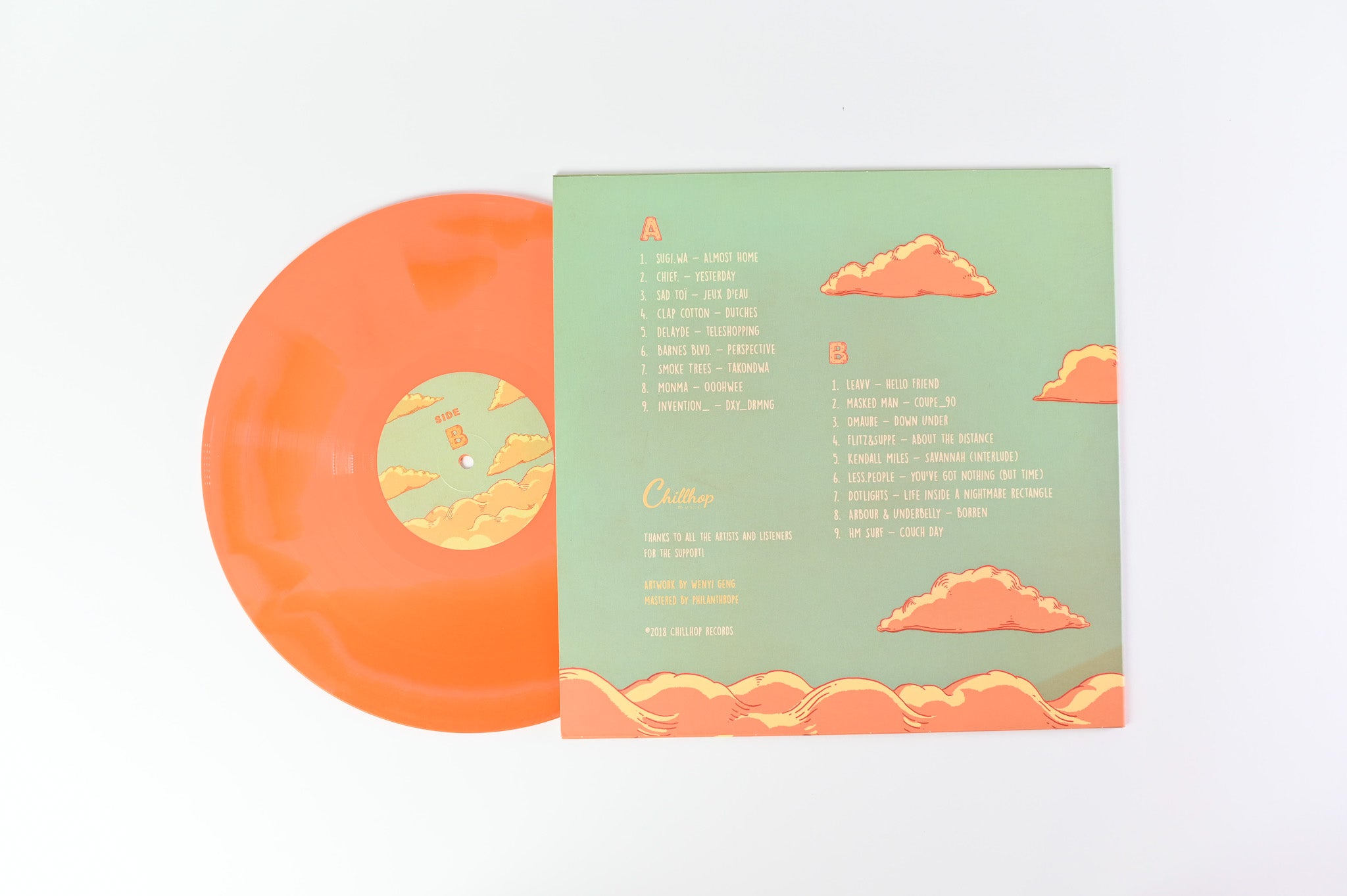 Various - Daydreams on Chillhop Ltd Numbered Orange Clouded
