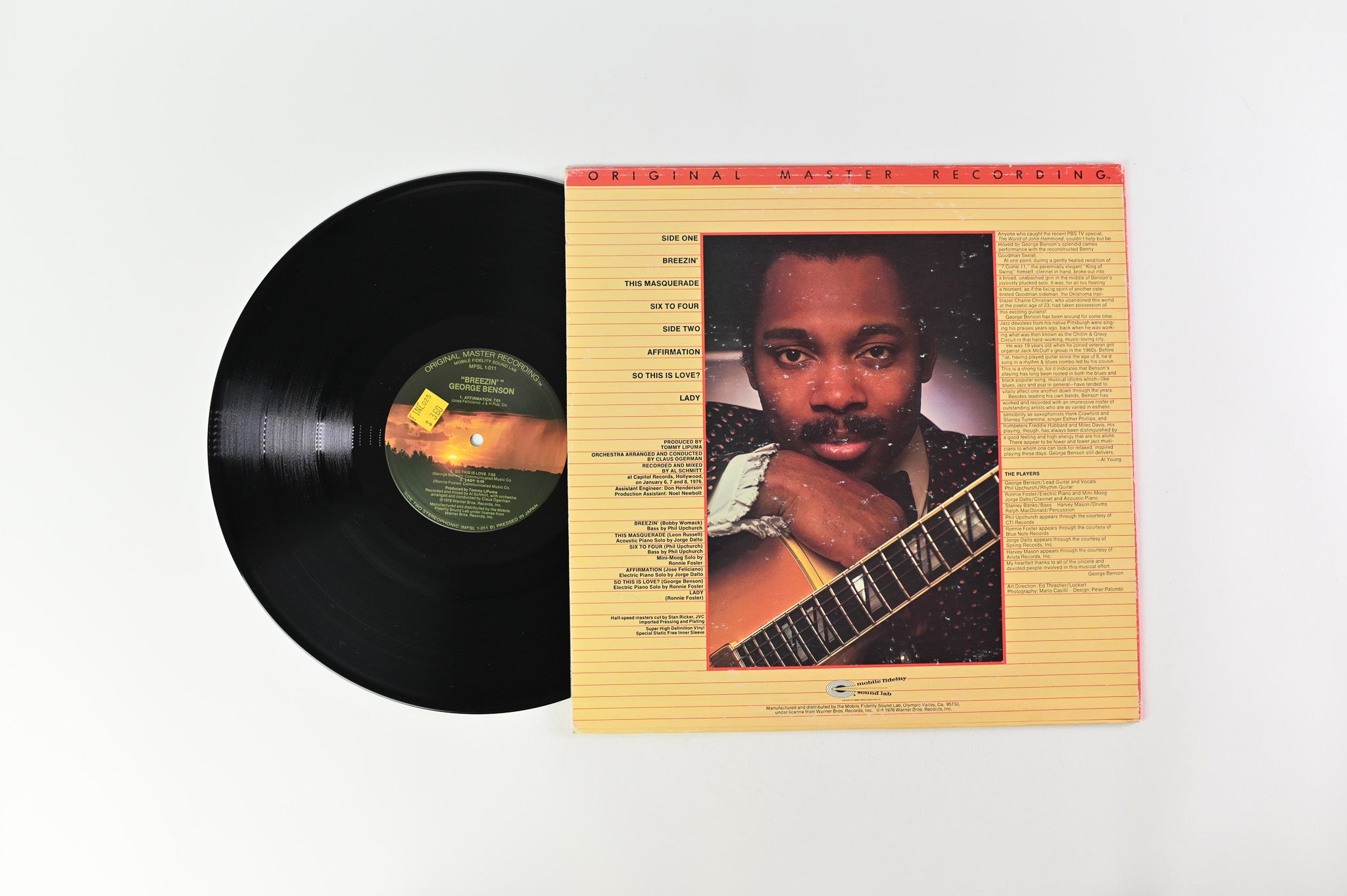 George Benson - Breezin' Limited Reissue on Mobile Fidelity Sound Lab