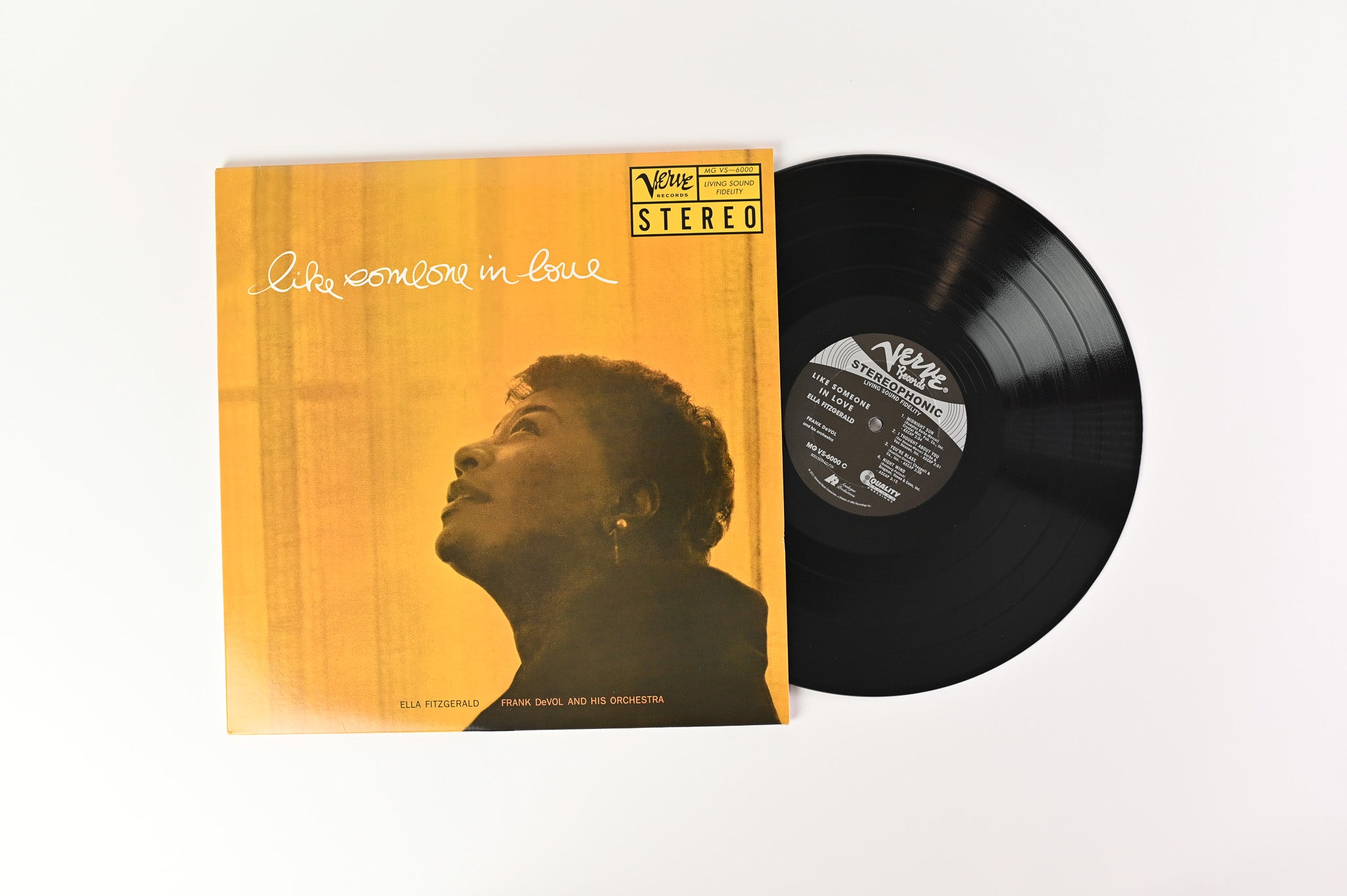 Ella Fitzgerald - Like Someone In Love on Verve Ltd Numbered Reissue