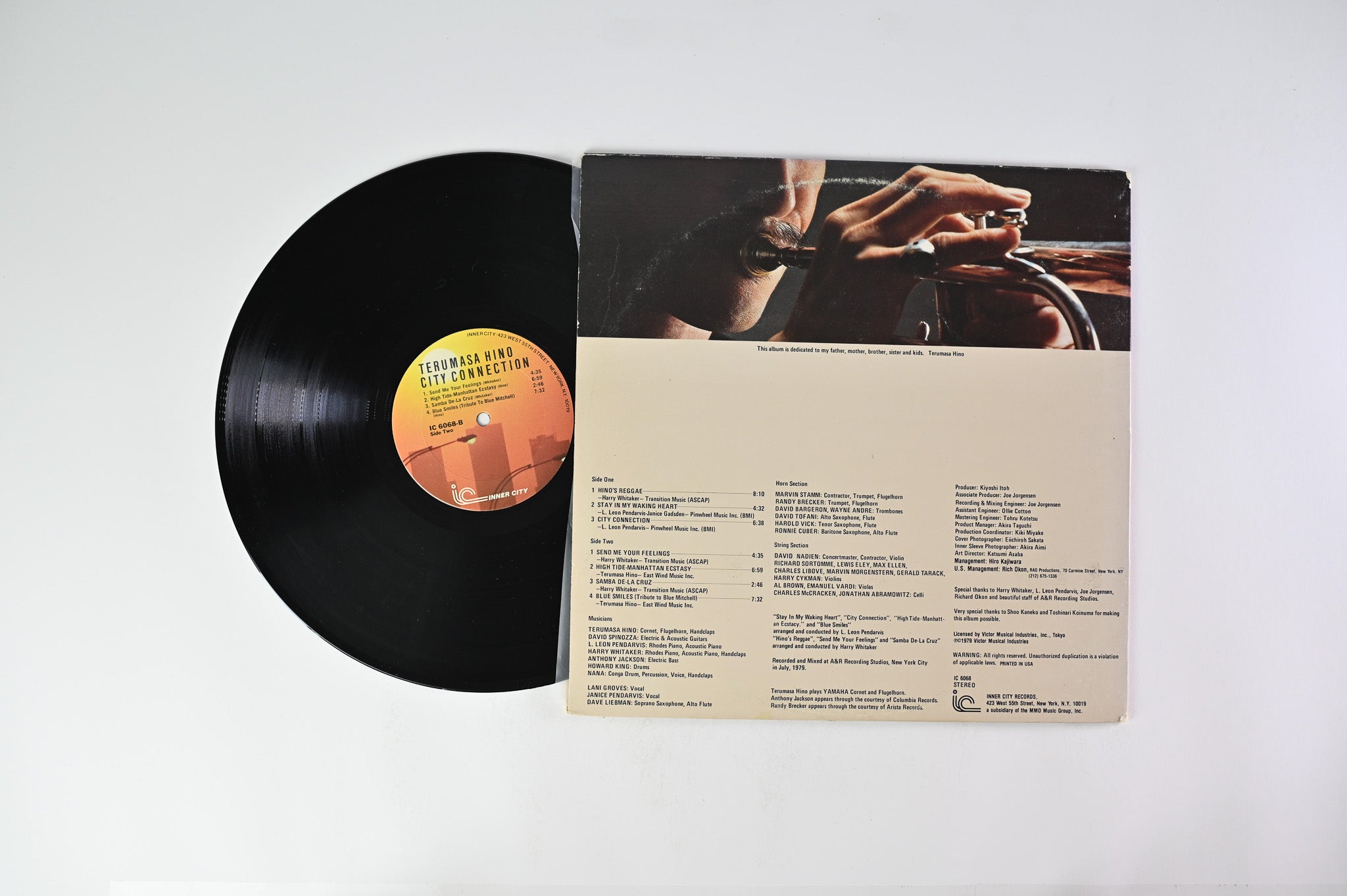 Terumasa Hino - City Connection on Inner City Records