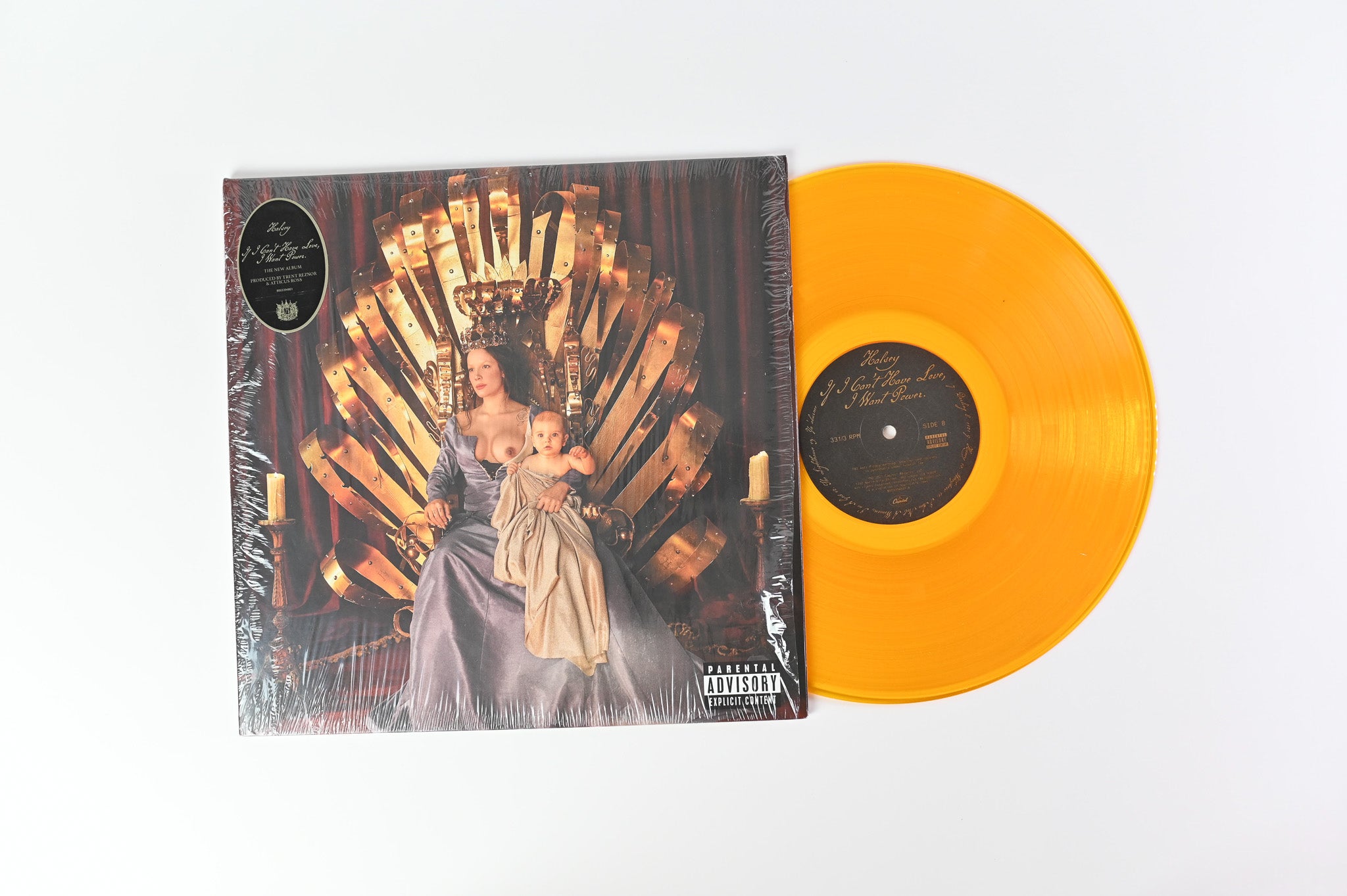 Halsey - If I Can't Have Love, I Want Power on Capitol Orange Transparent