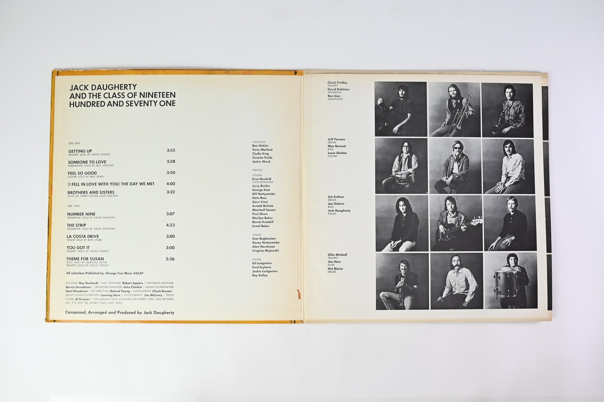 Jack Daugherty - The Class Of Nineteen Hundred And Seventy One on A&M Records
