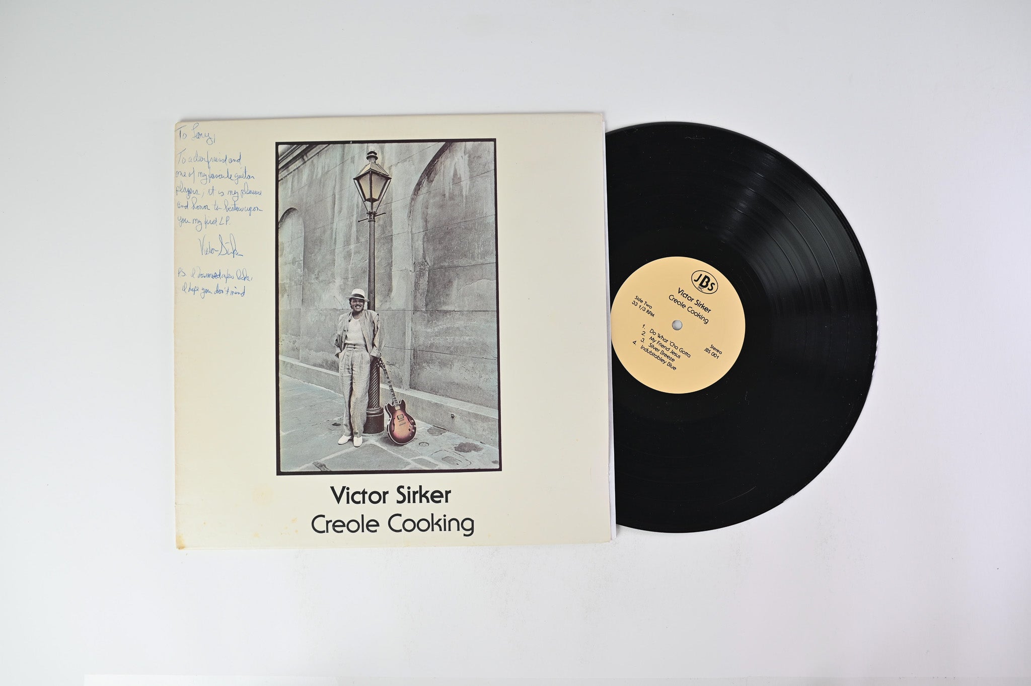 Victor Sirker - Creole Cooking on JBS Private Press