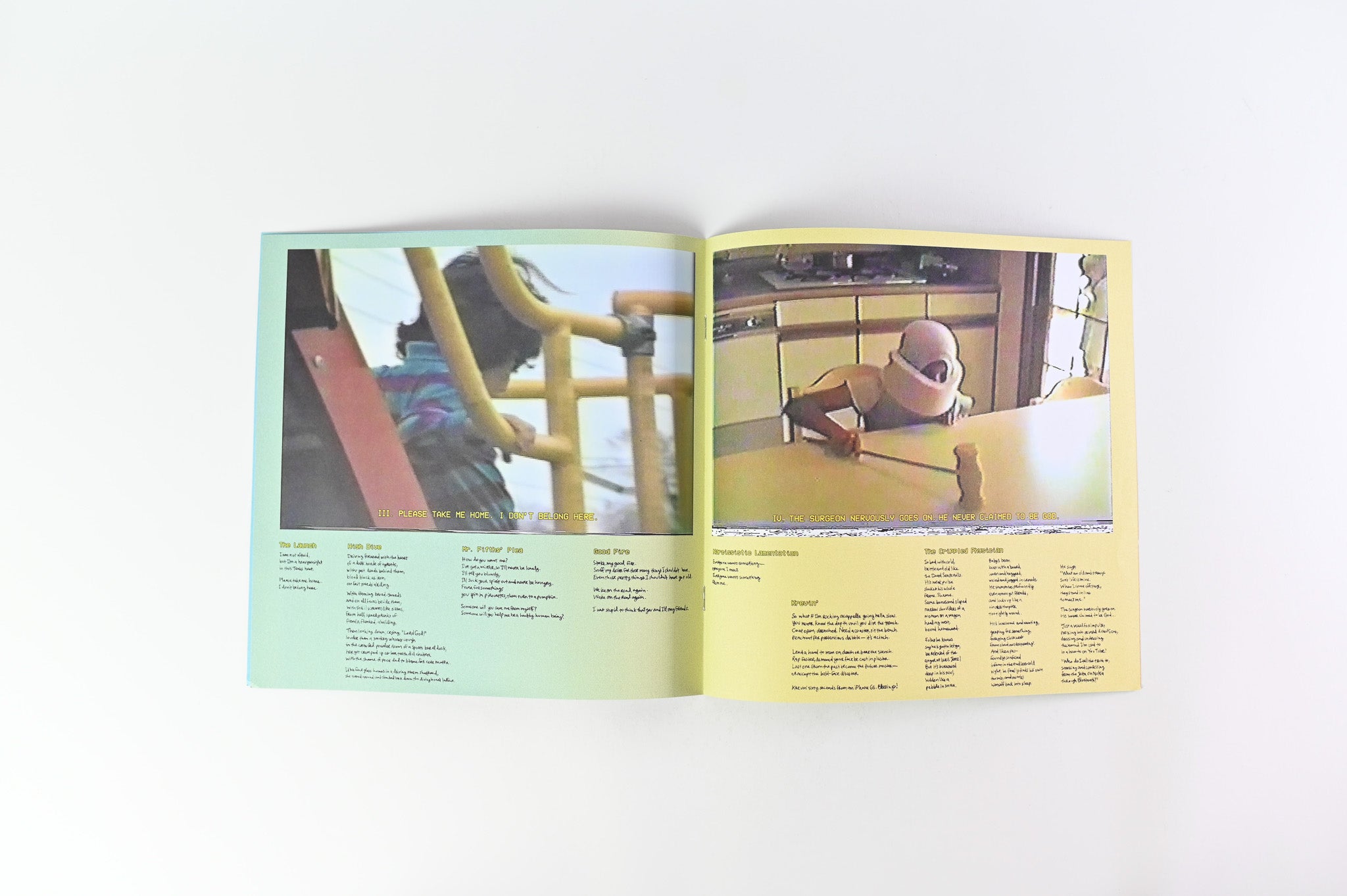 Why? - Aokohio on Joyful Noise Recordings Limited, Numbered on Blue/Yellow/Red & Bone Vinyl 45 RPM