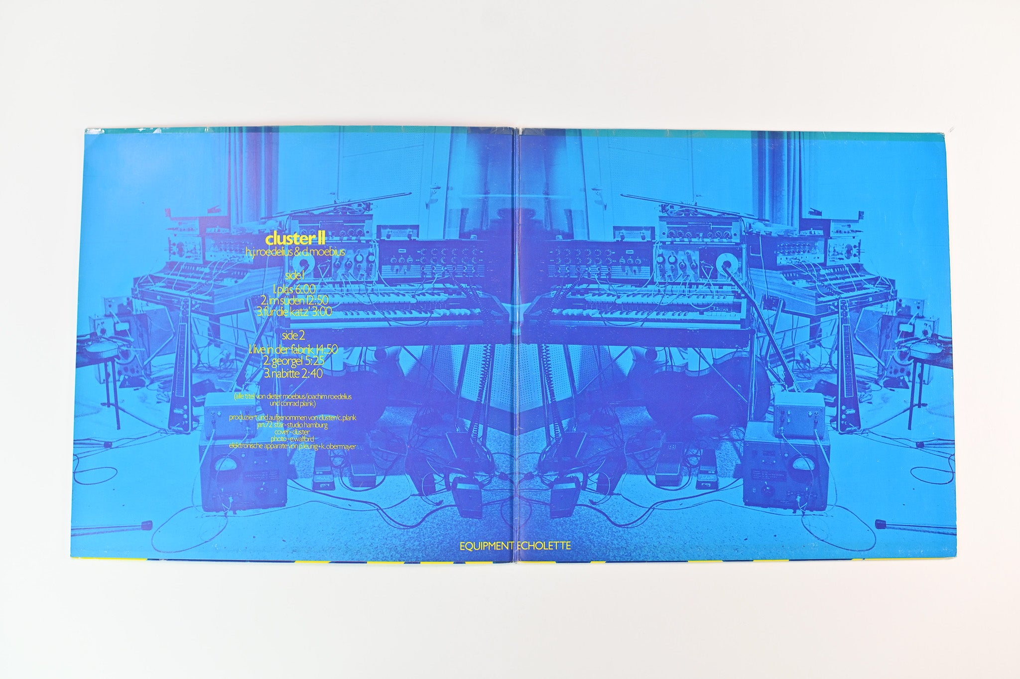 Cluster - Cluster II on Brain German Press