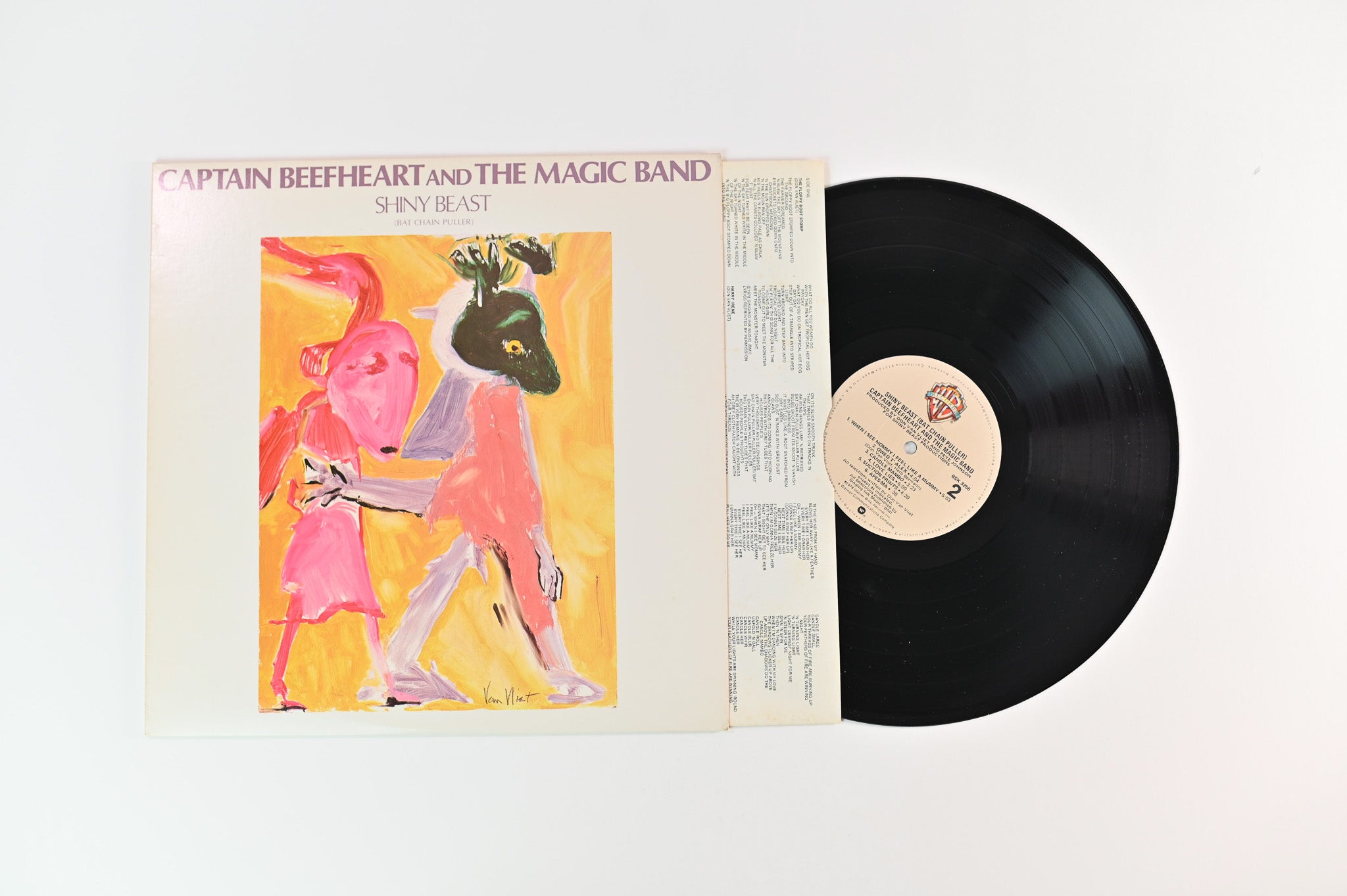 Captain Beefheart - Shiny Beast (Bat Chain Puller) on Warner Bros