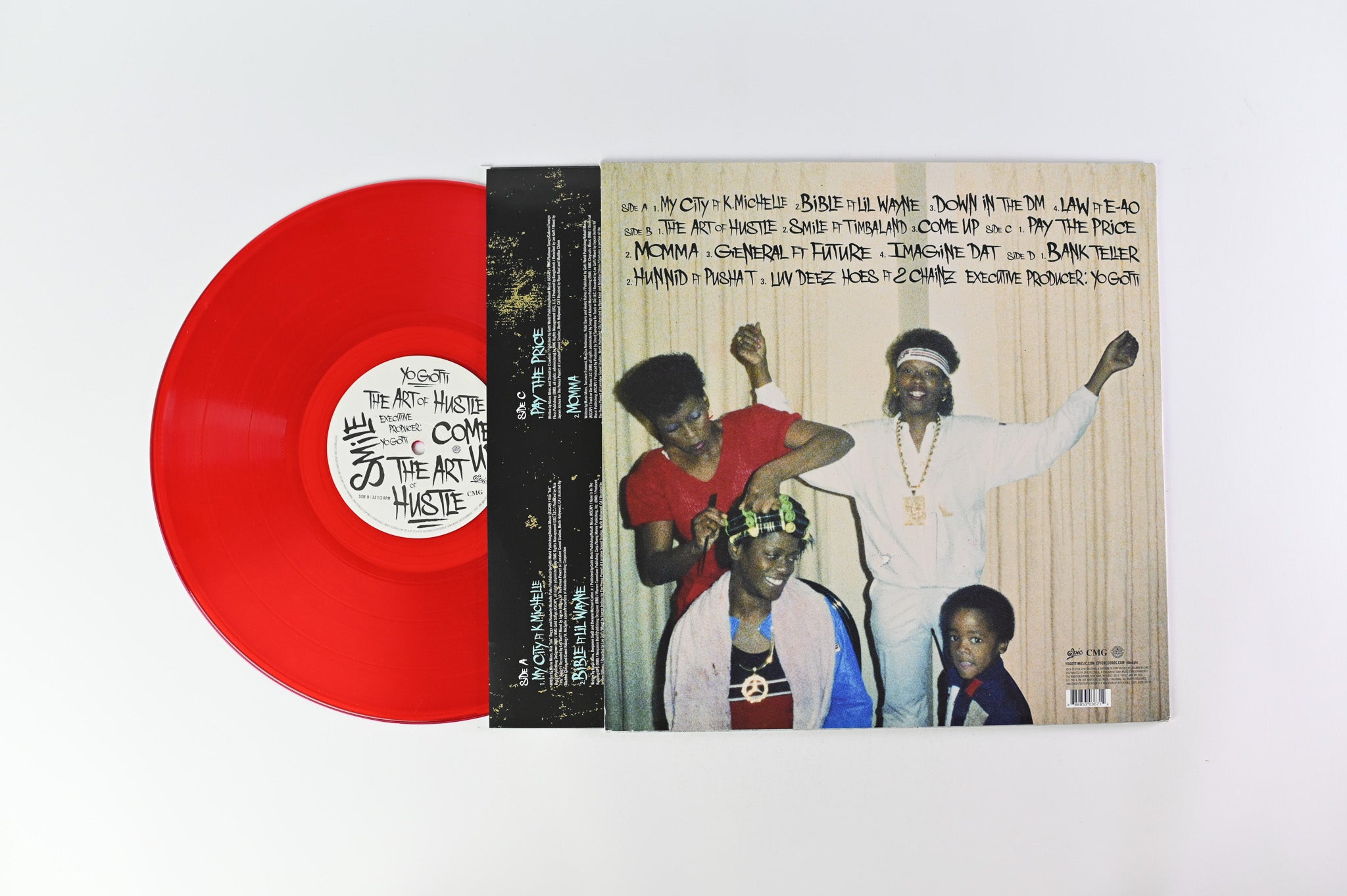 Yo Gotti - The Art Of Hustle Limited Edition Red Vinyl on Epic